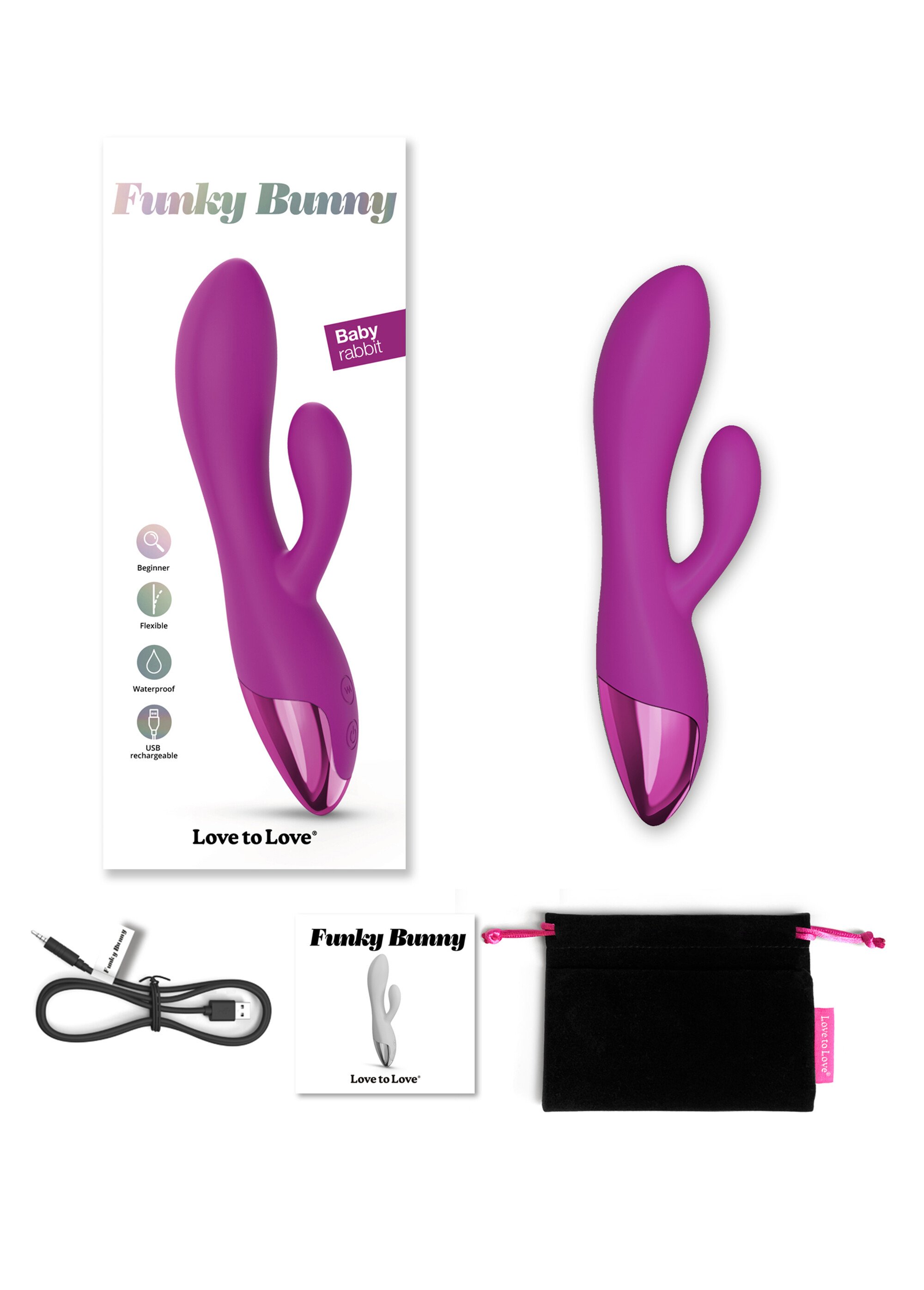 Sextoy vibrant double stimulation VIOLET LOV6033074 FA2