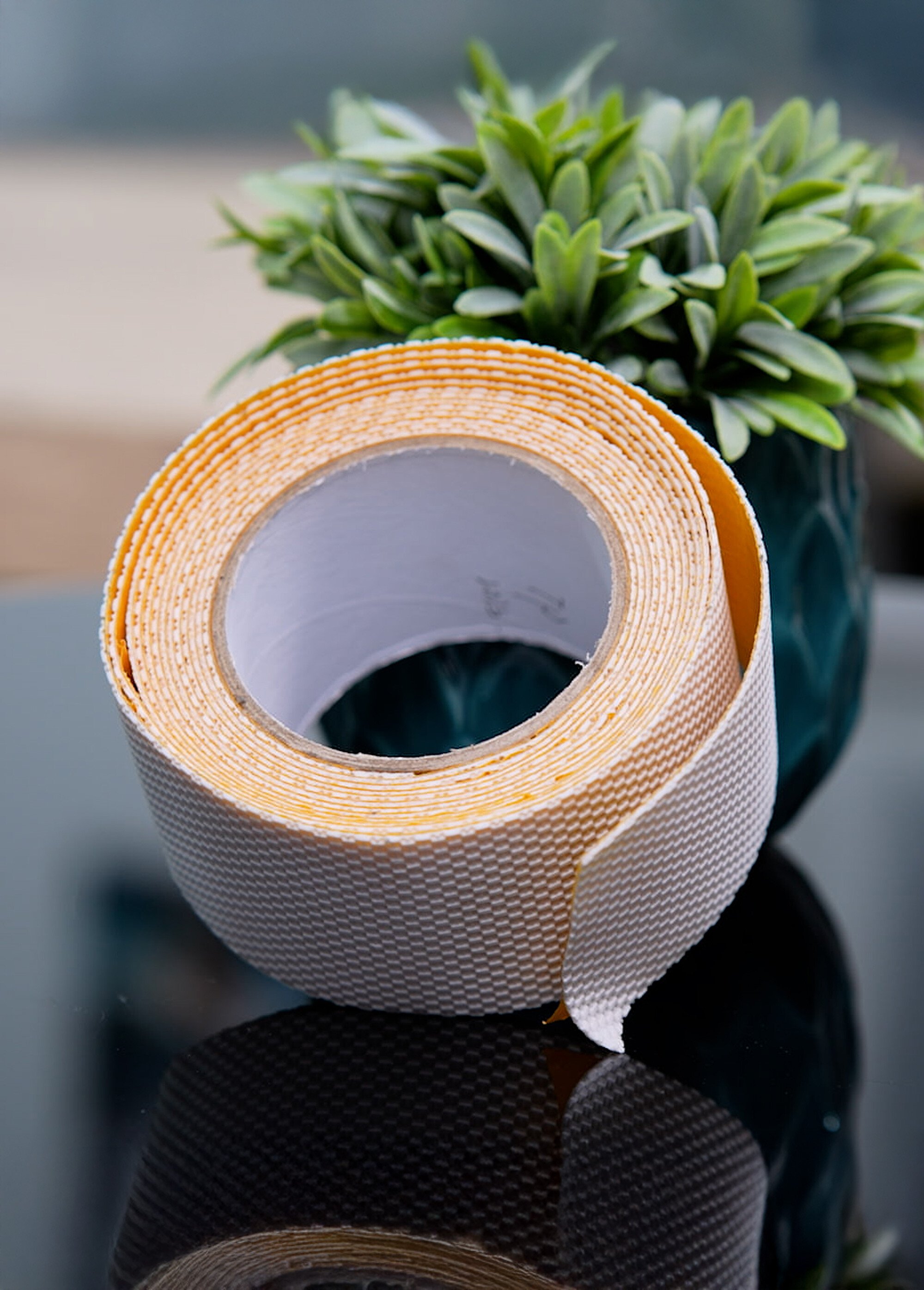 Ruban antiglisse découpable 3 m spécial tapis Blanc GANTOR FA1