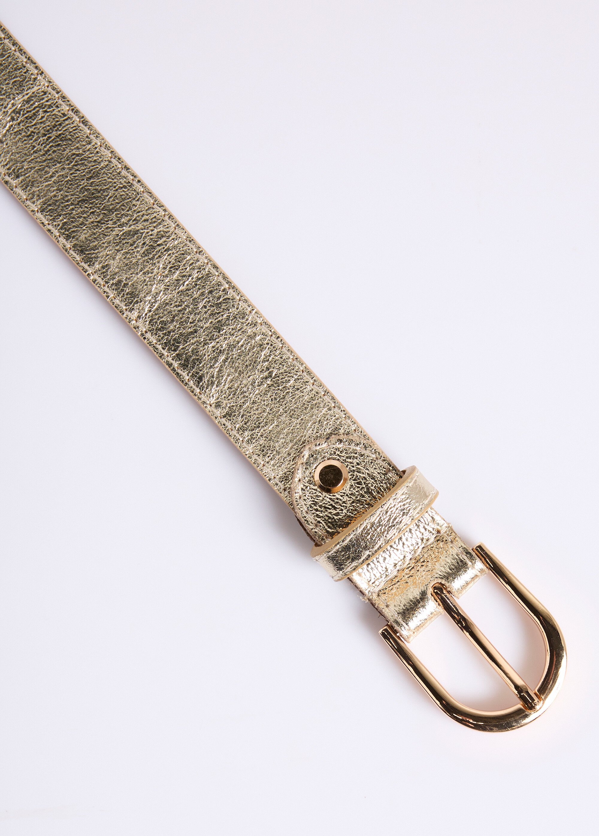 Ceinture en cuir Femme Doré USTRAL DE1