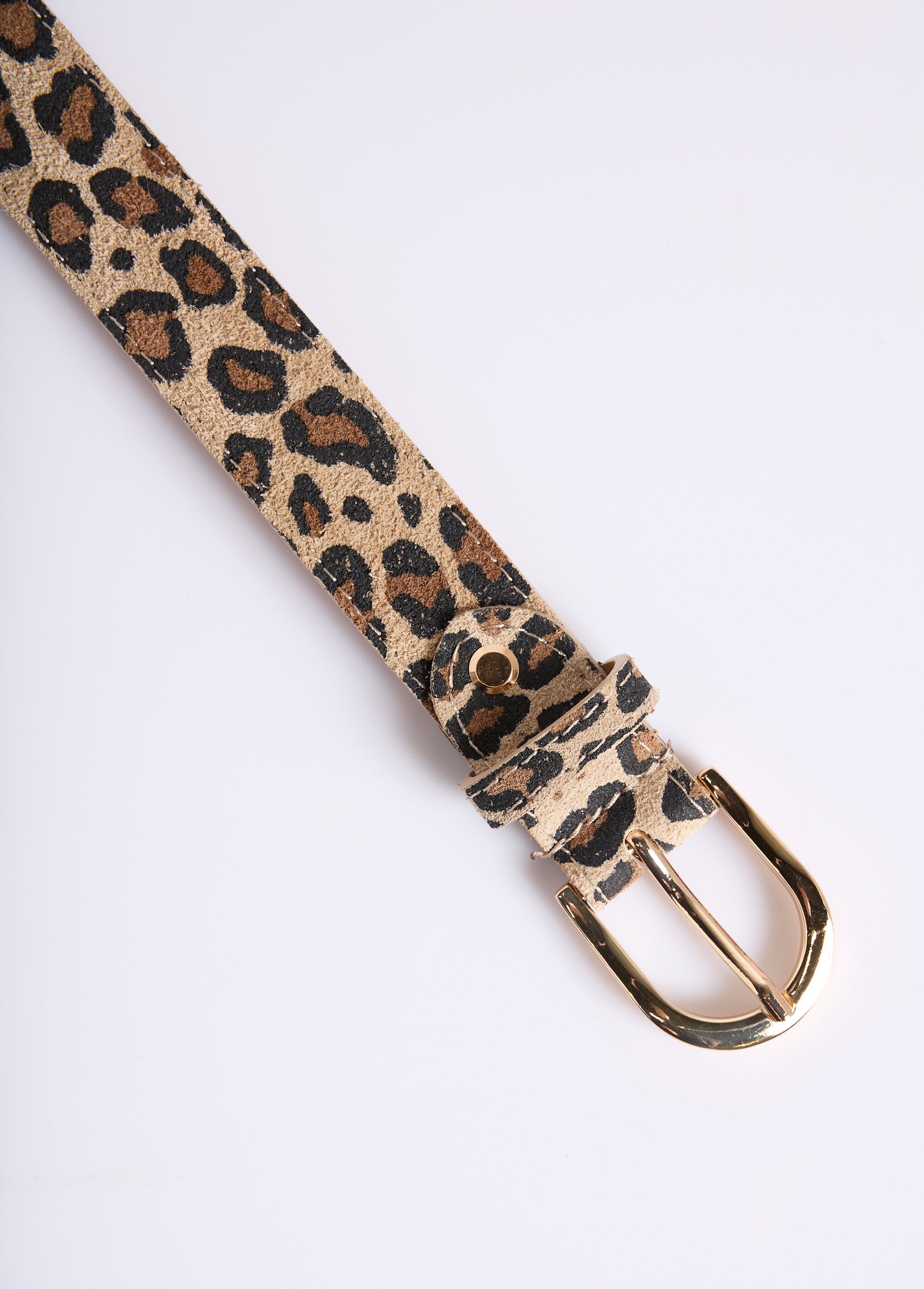 Ceinture en cuir Femme LEOPARD USTRAL DE1