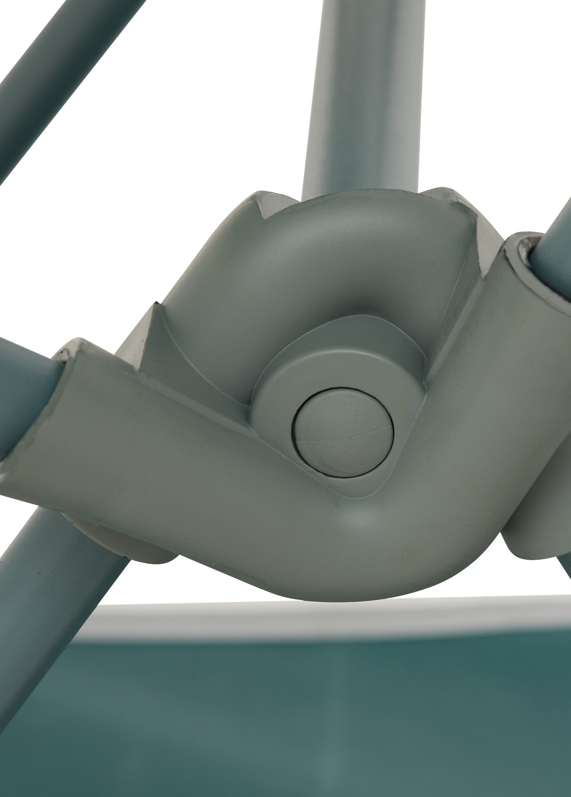 Chaise de camping pliante armature métal BLEU JJA-213510A DE4