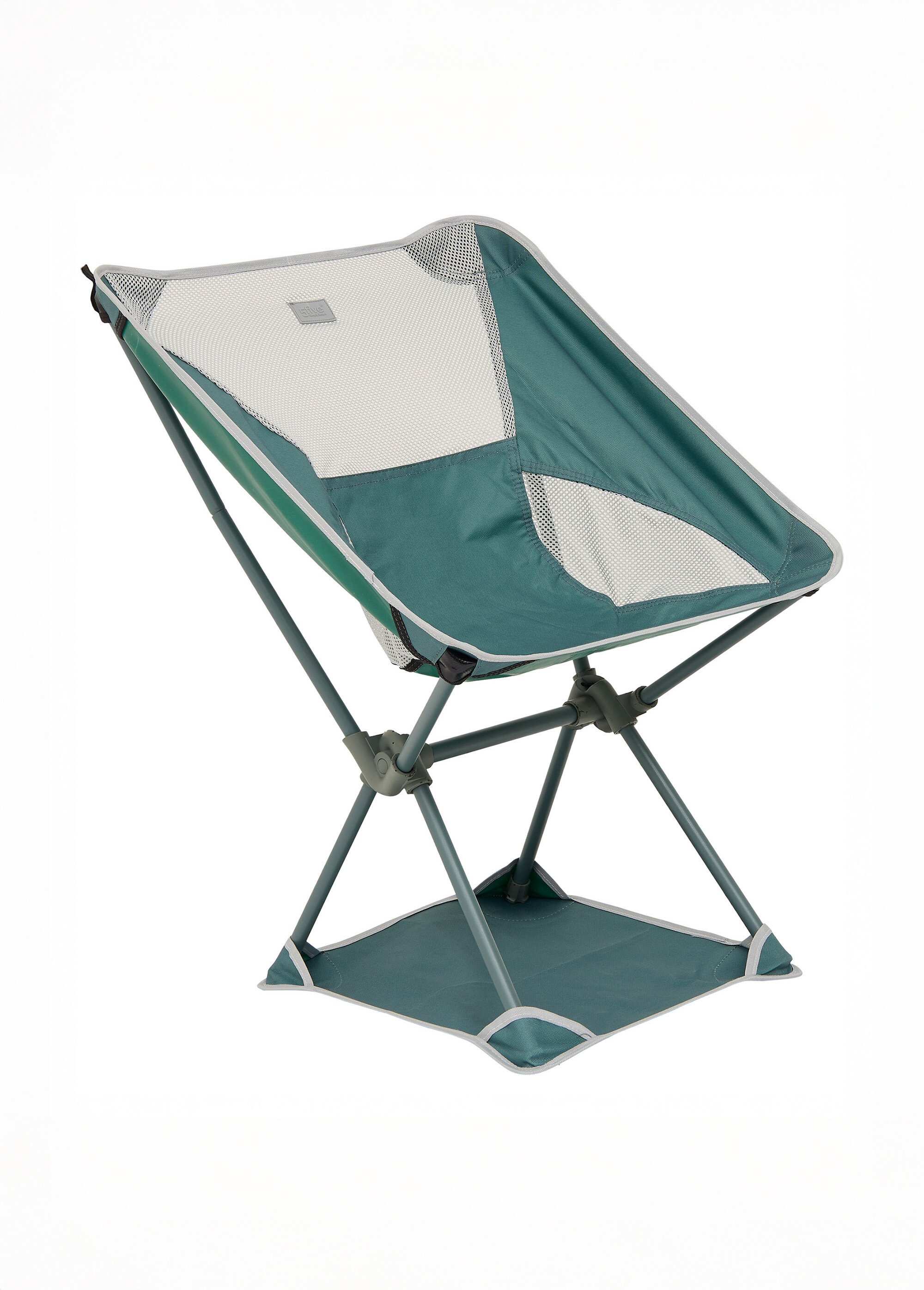 Chaise de camping pliante armature métal