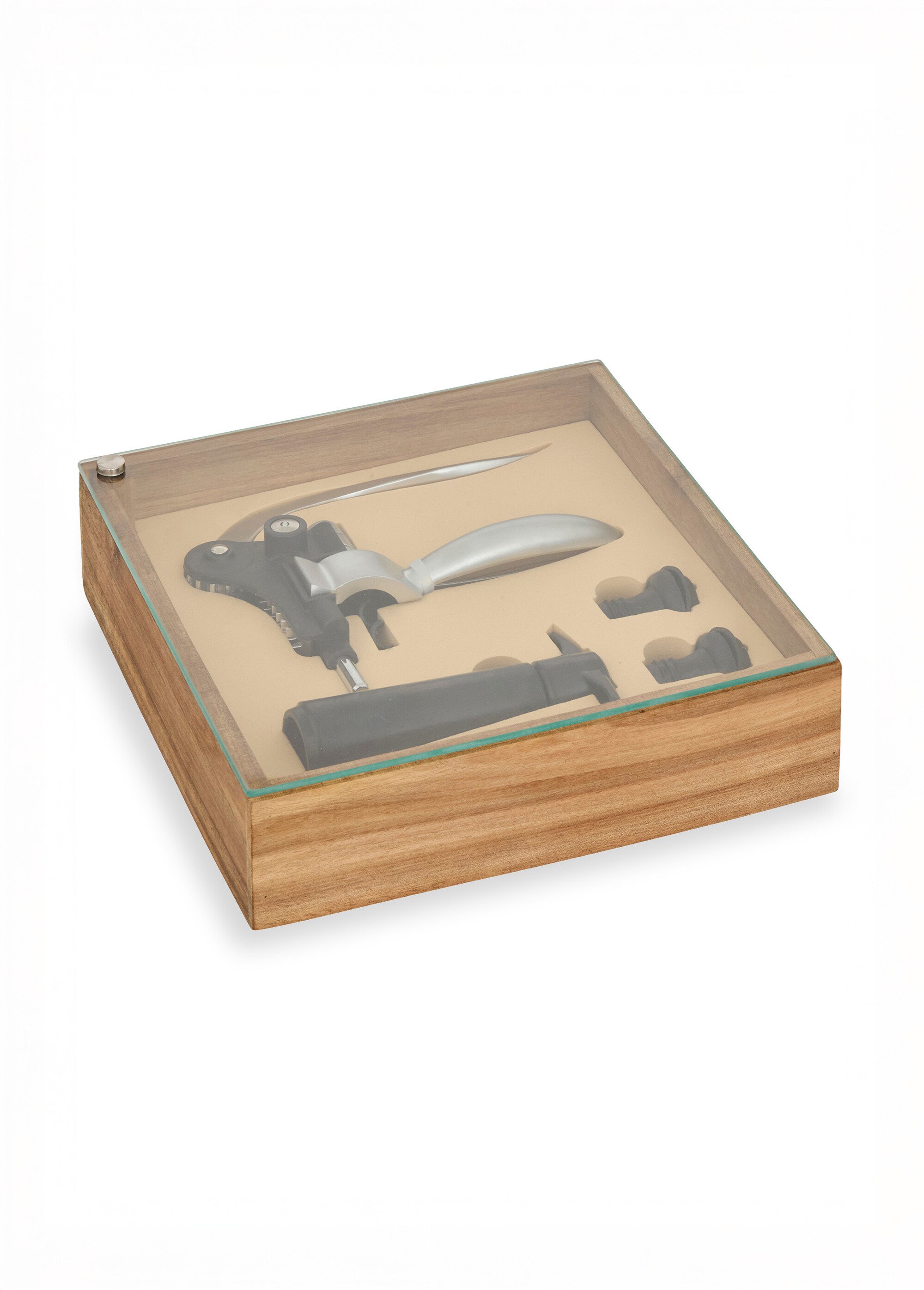 Coffret tire bouchon sommelier 4 pièces