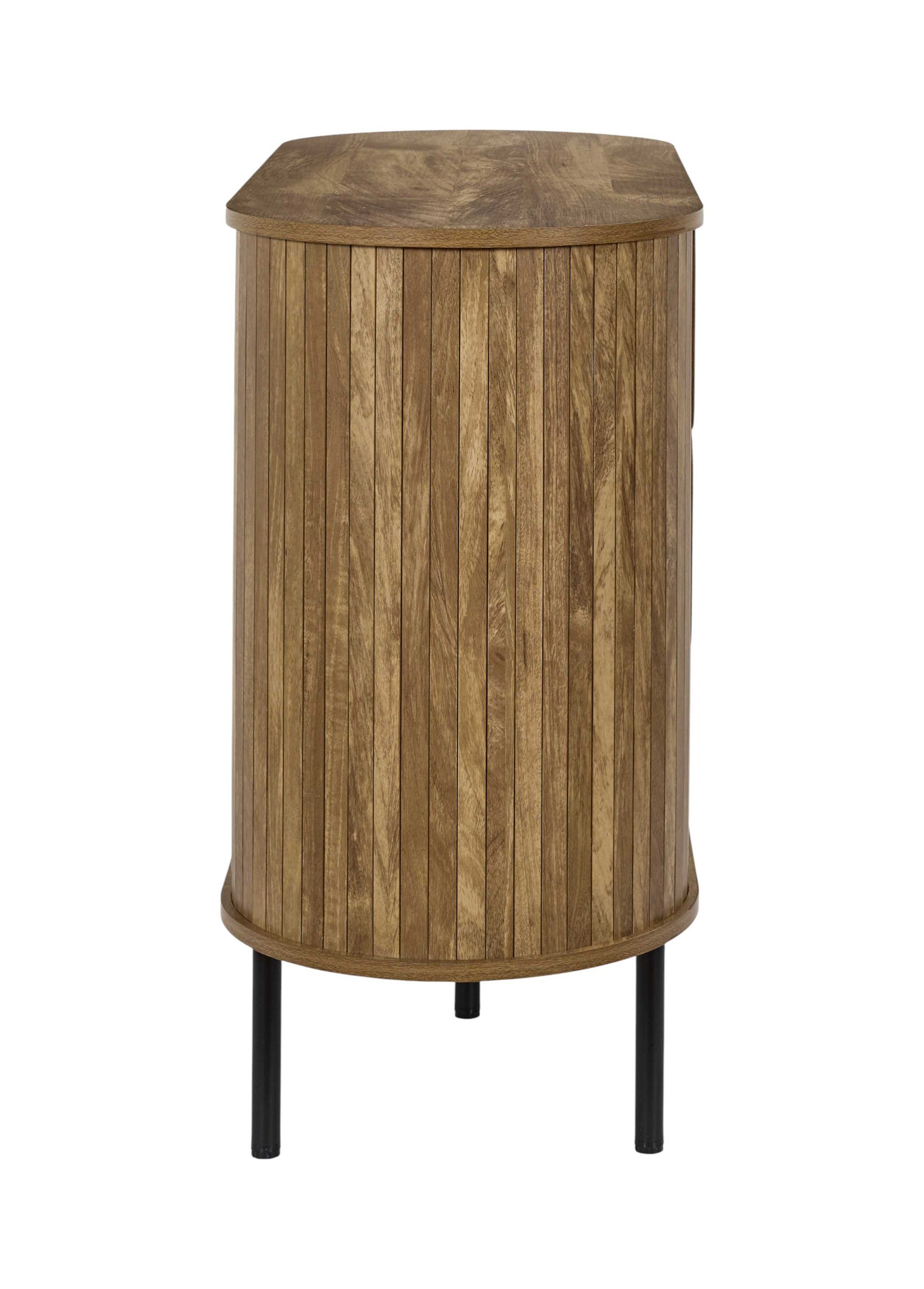 Commode 3 tiroirs arrondis HERITAGE MARRON CMP-HD7915 DE3
