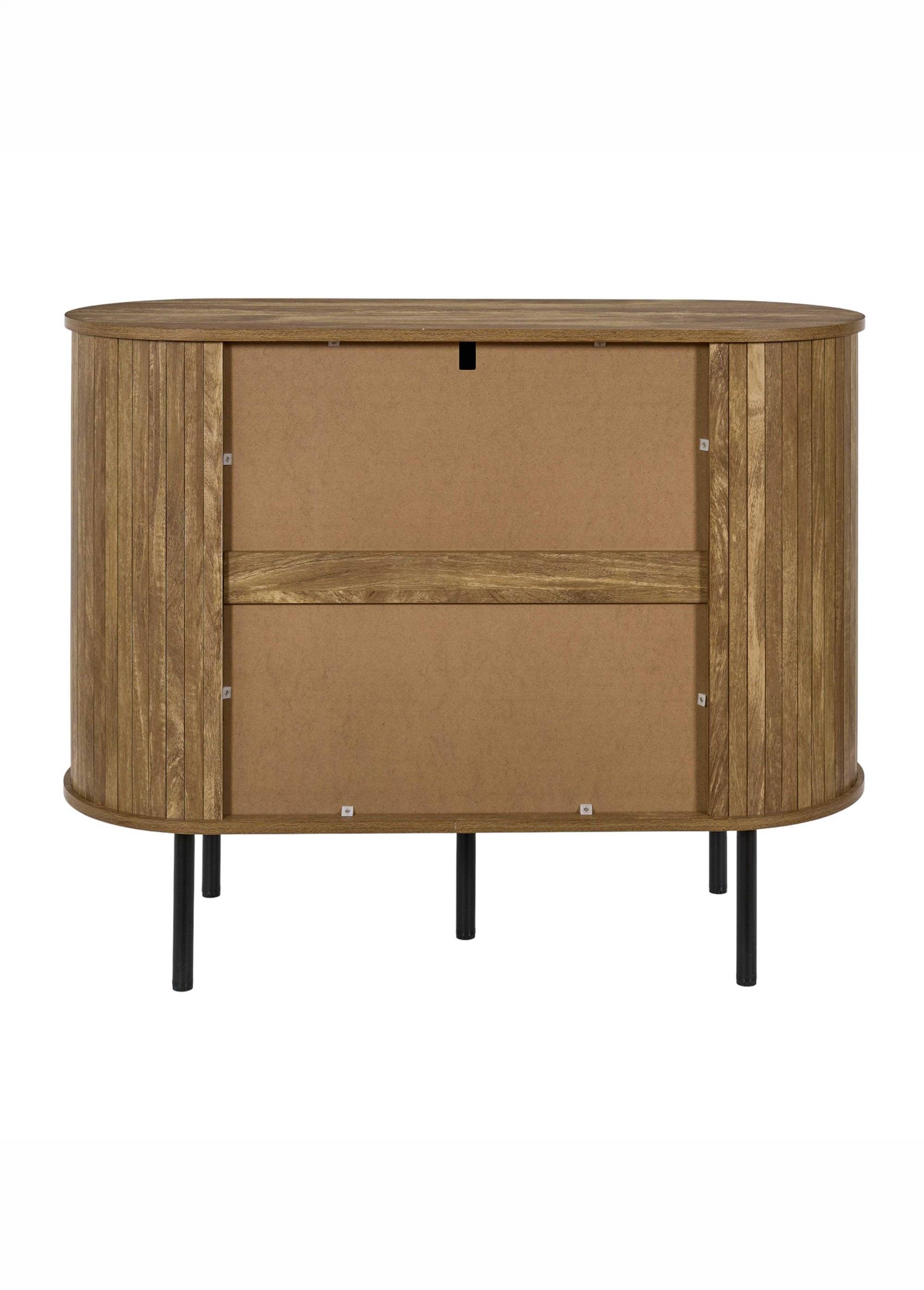 Commode 3 tiroirs arrondis HERITAGE MARRON CMP-HD7915 DO1