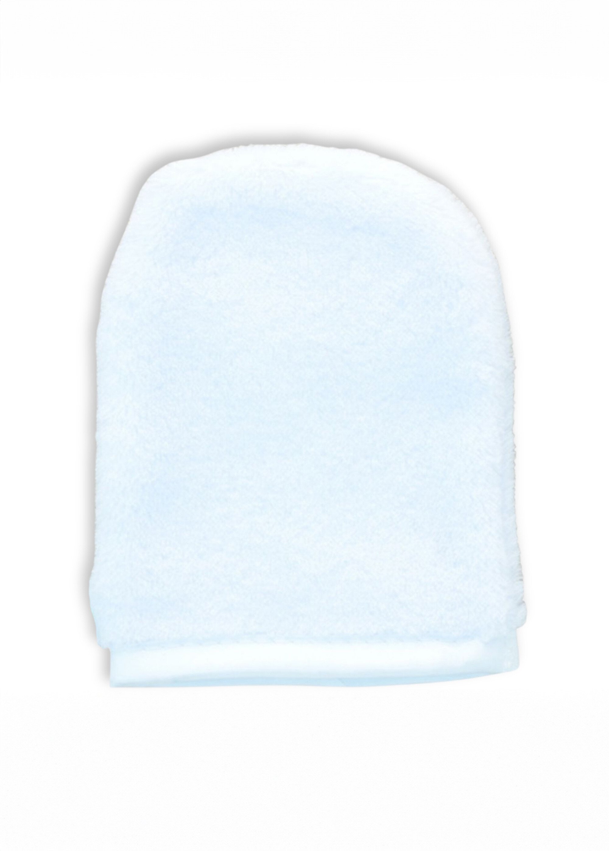 Gant démaquillant en microfibre Blanc ZENGANTDEMAQUIL FA1
