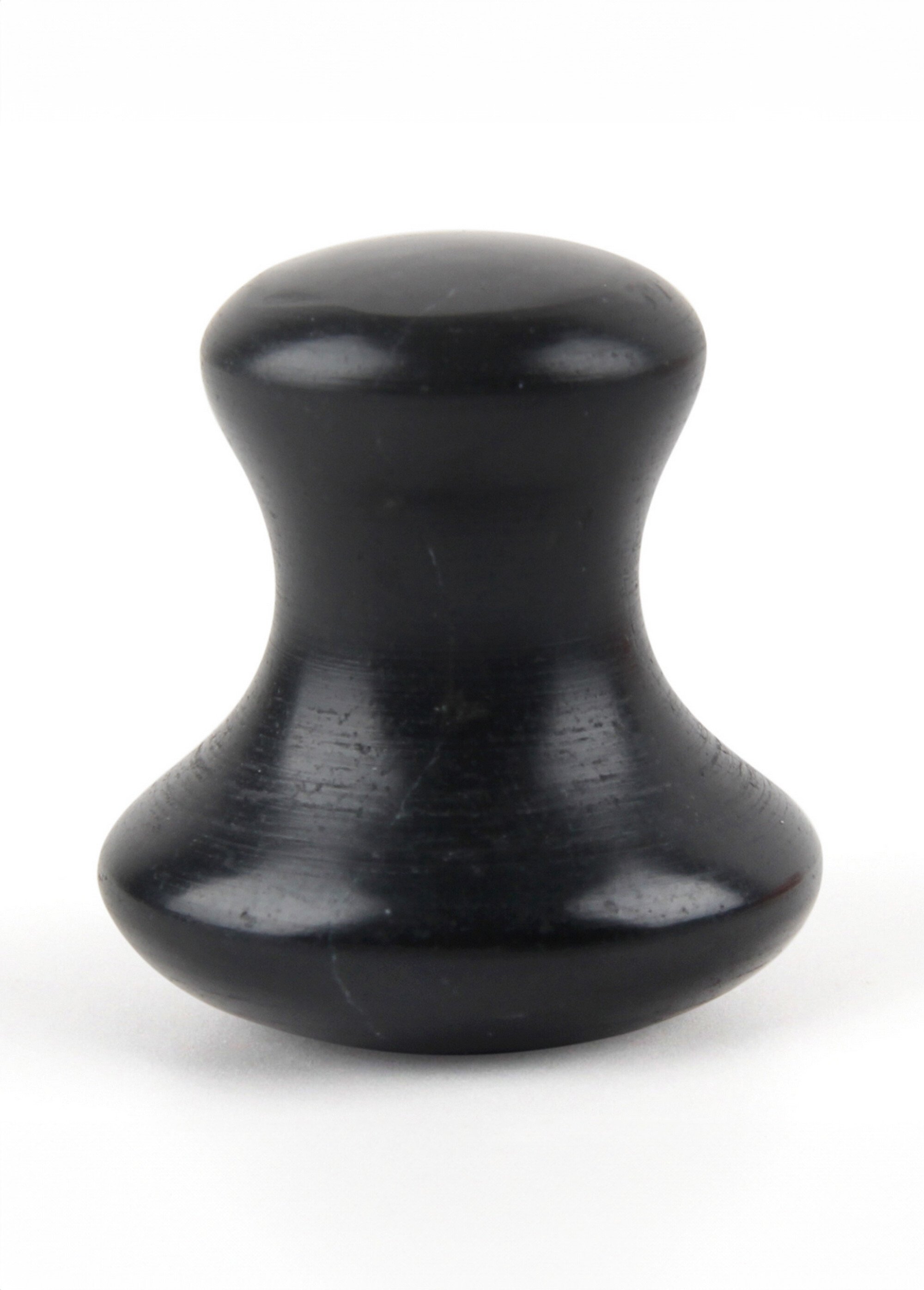 Gua sha lithothérapie en serpentine Noir ZENGUASHACHAMPI FA1