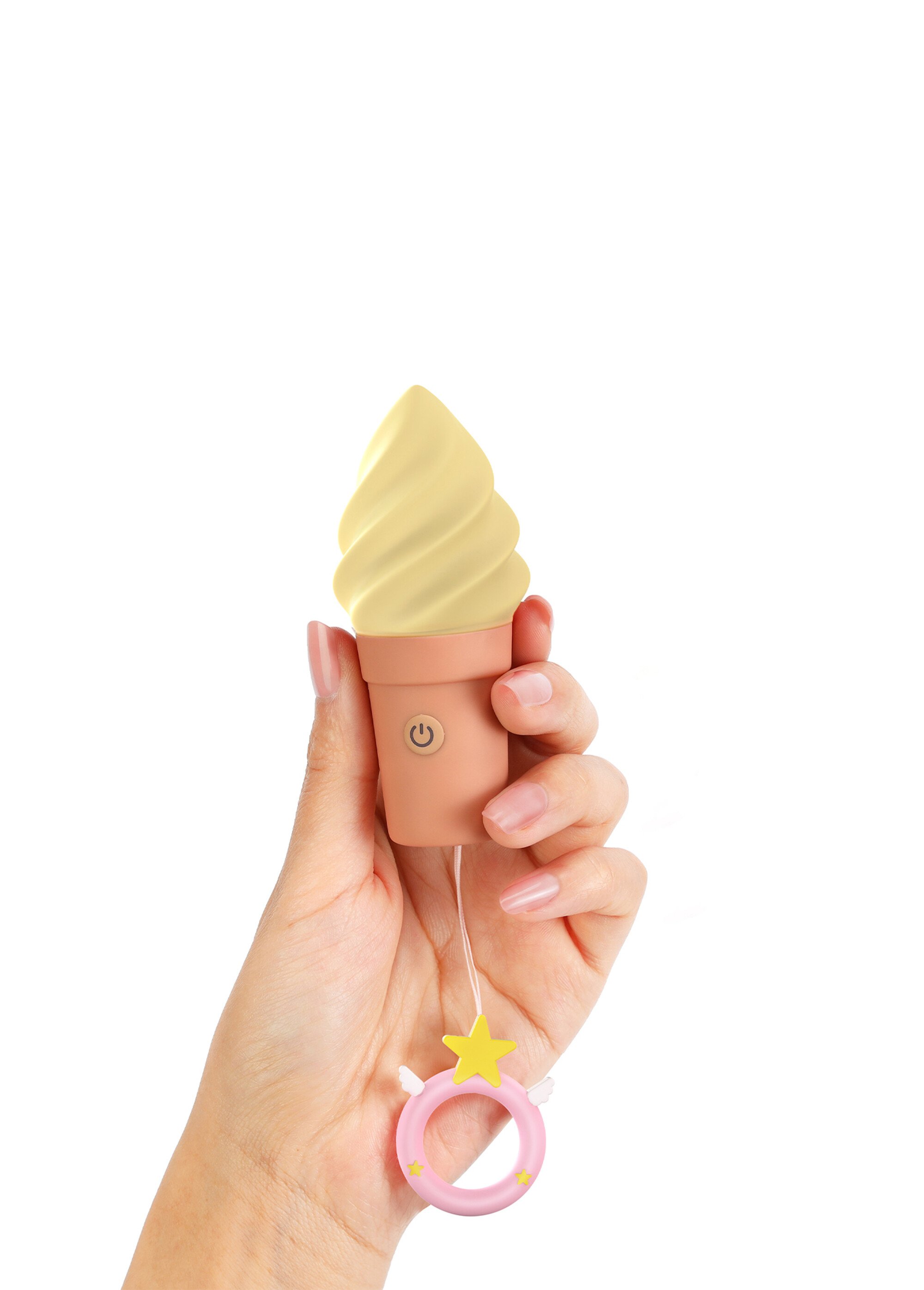 Sextoy Simulateur fun rechargeable JAUNE LOV6032725 FA2