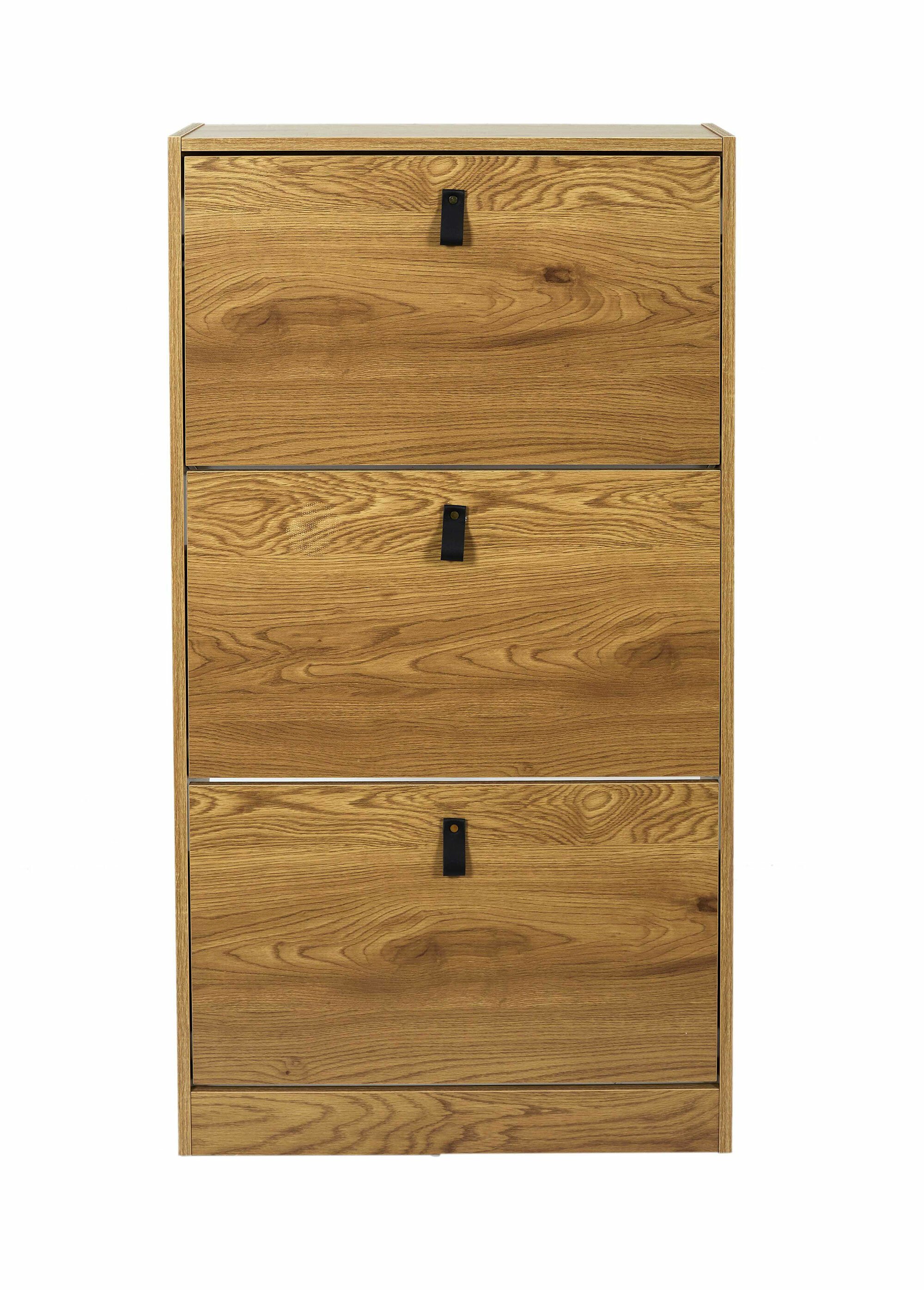 Meuble à chaussures design en bois MARRON CMP-HD7382 DE1