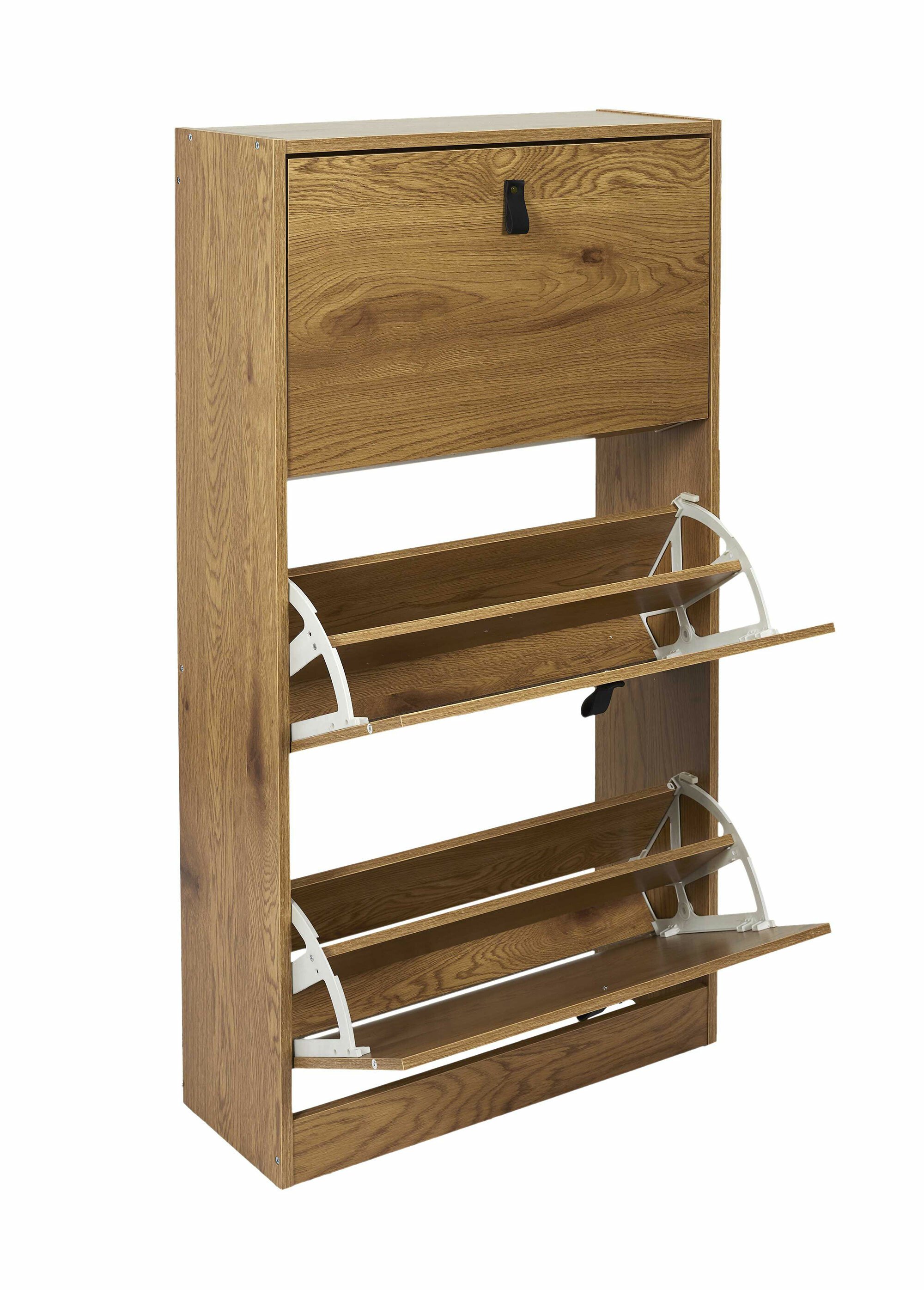 Meuble à chaussures design en bois MARRON CMP-HD7382 DE2