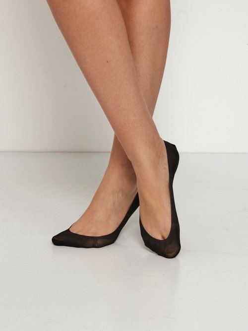 Protège-pieds effet seconde peau Femme Noir BEN19890247 FA2