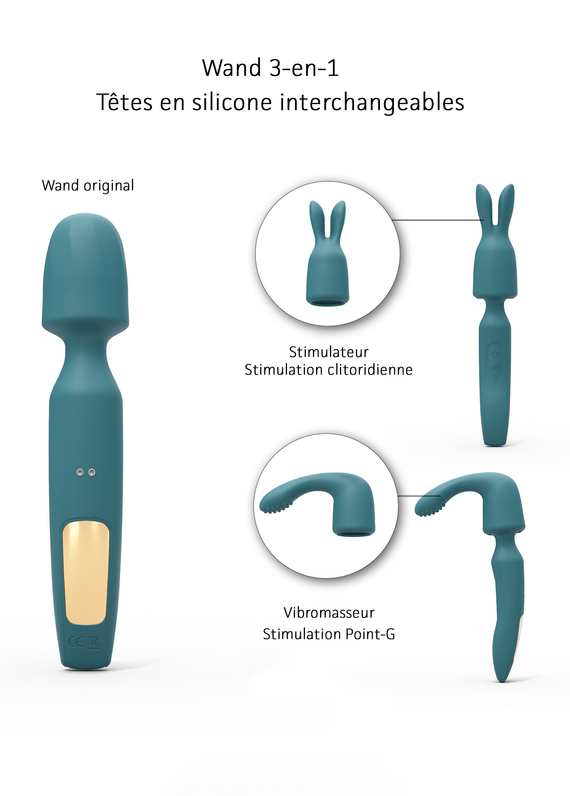 echo wireless vibration sensor Vibromasseur Grossesse main image 0