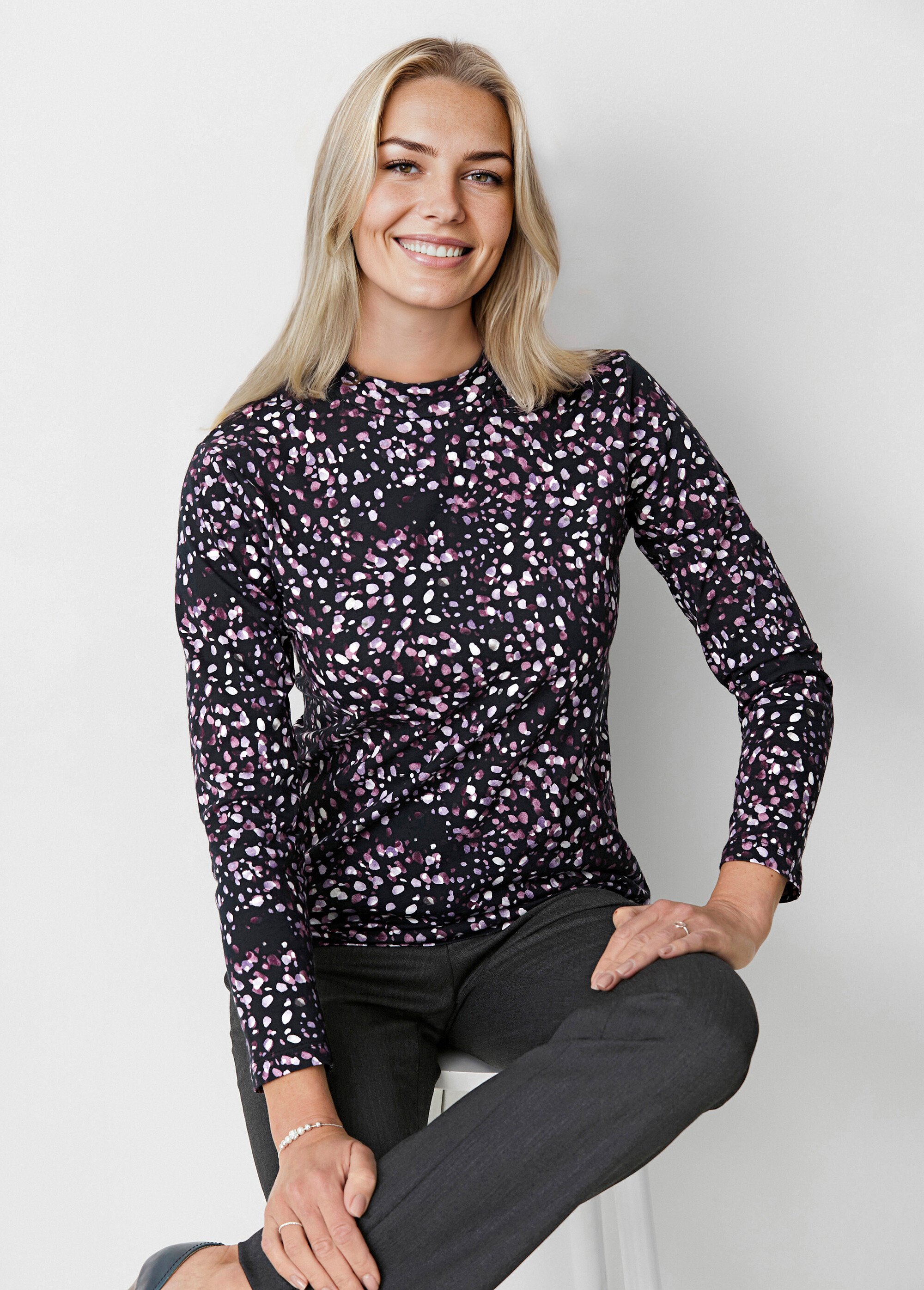 Sous-pull long souple maille douce