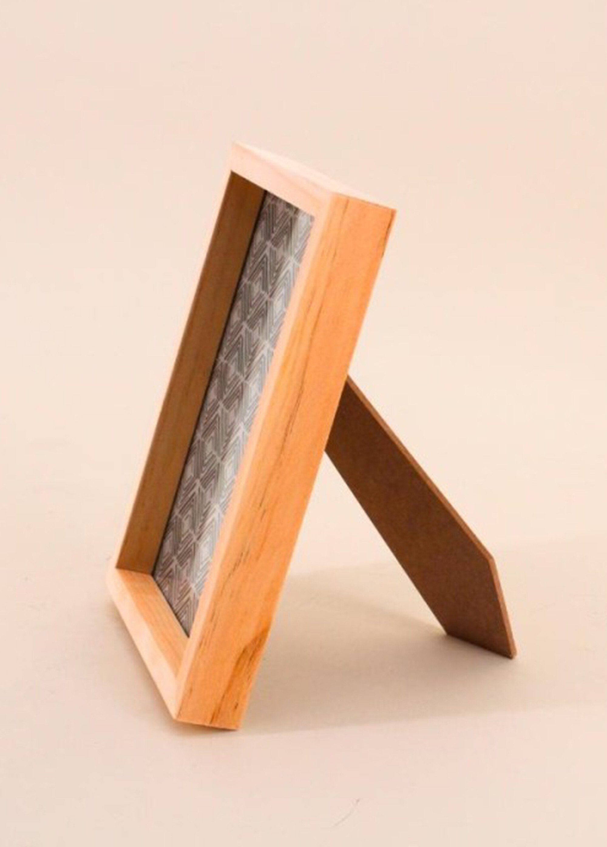 Cadre photo 13x18cm en bois certifié Beige NOR-3611 DE1