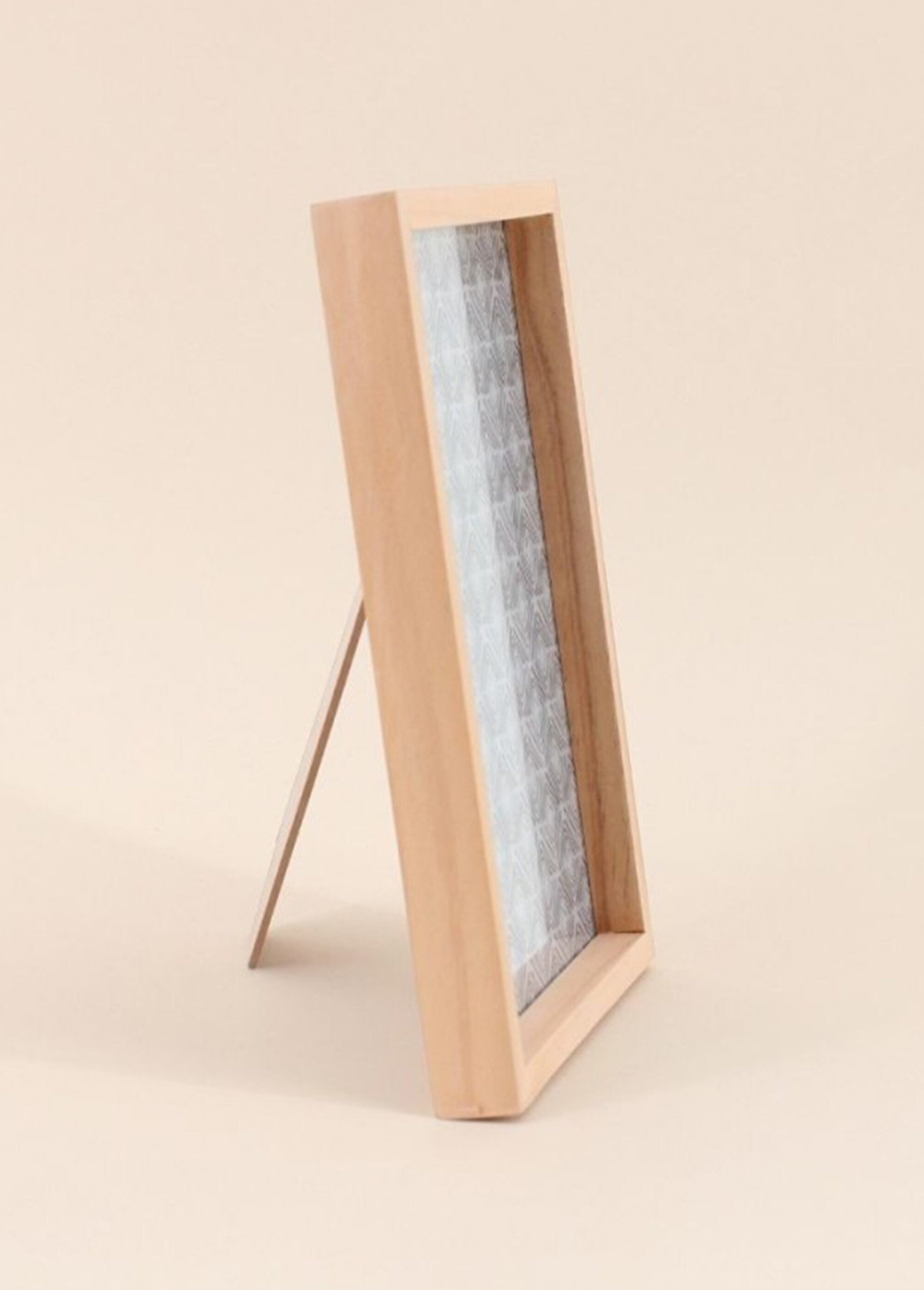 Cadre photo 18x24cm en bois certifié V1 Beige NOR-3615 DE1