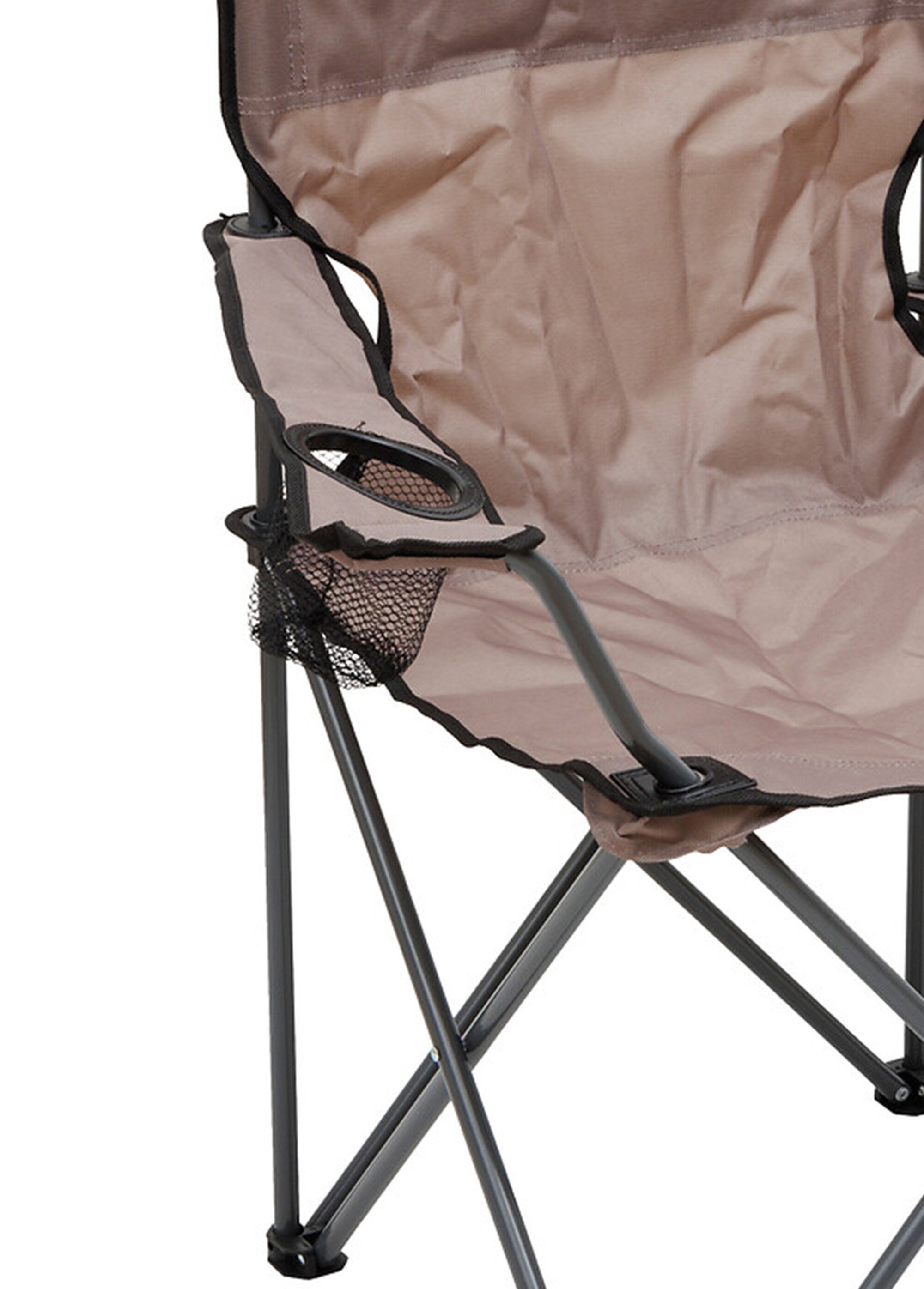 Chaise de camping compacte pliante BEIGE JJA-131927 DE1