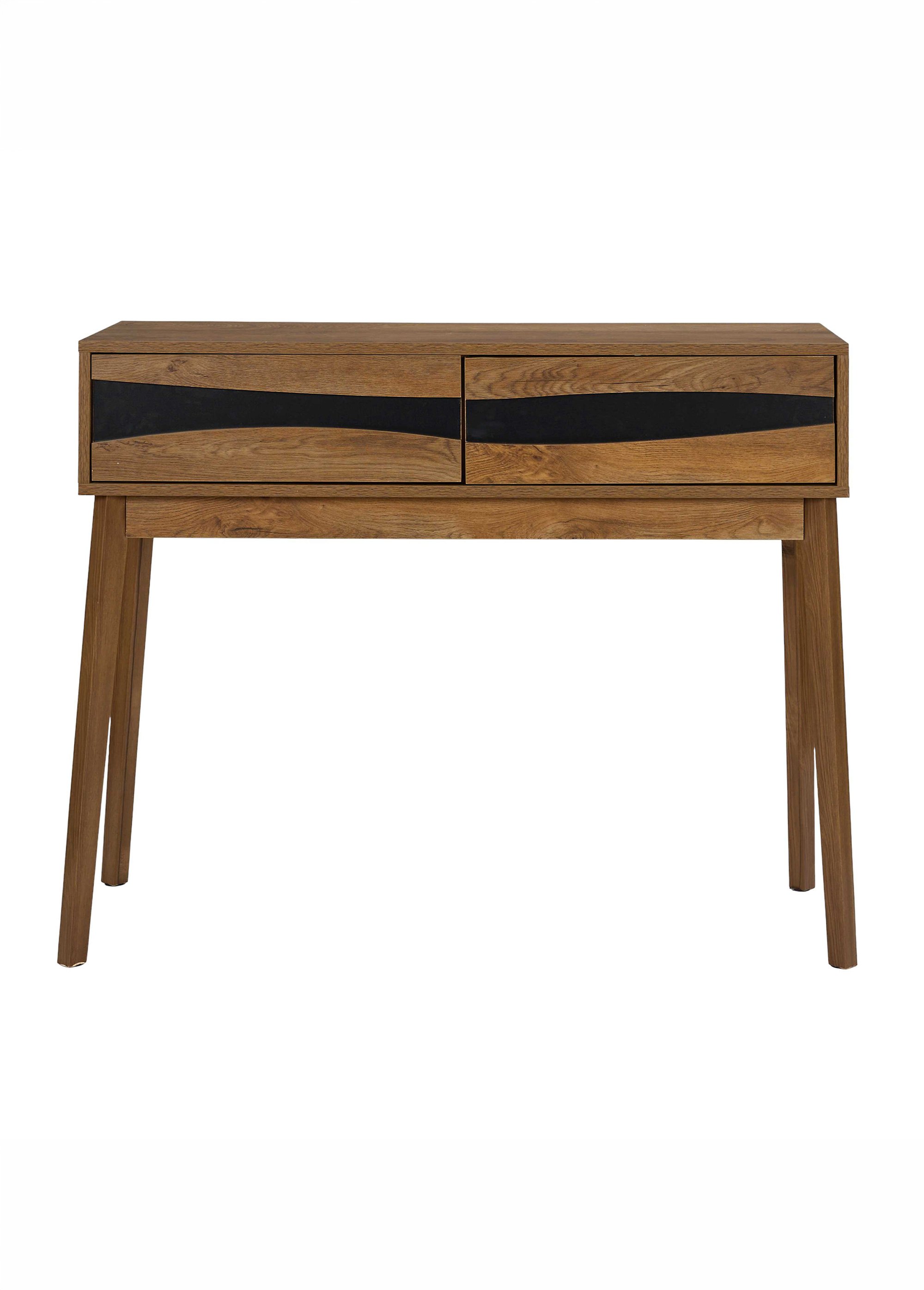 Console authentique 2 tiroirs HERITAGE MARRON CMP-HD7923 DE1