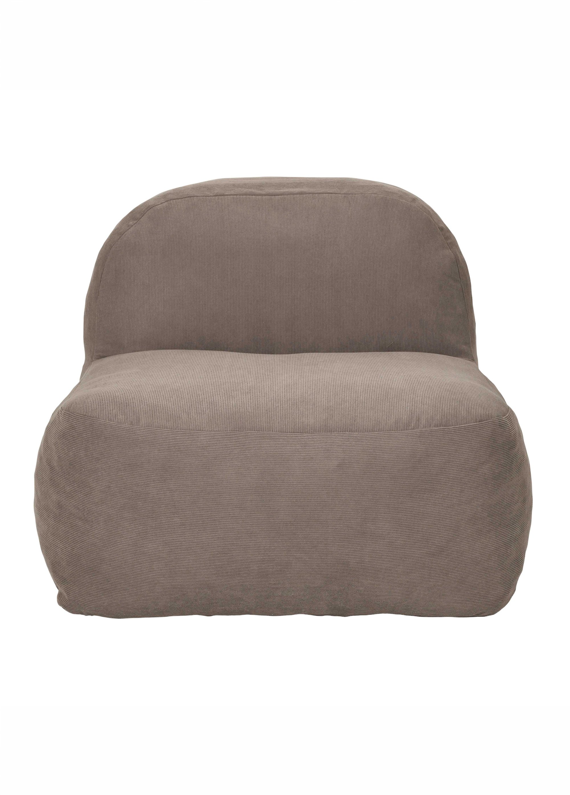 Fauteuil sous vide en velours JULES MARRON CMP-HD7899 DE1