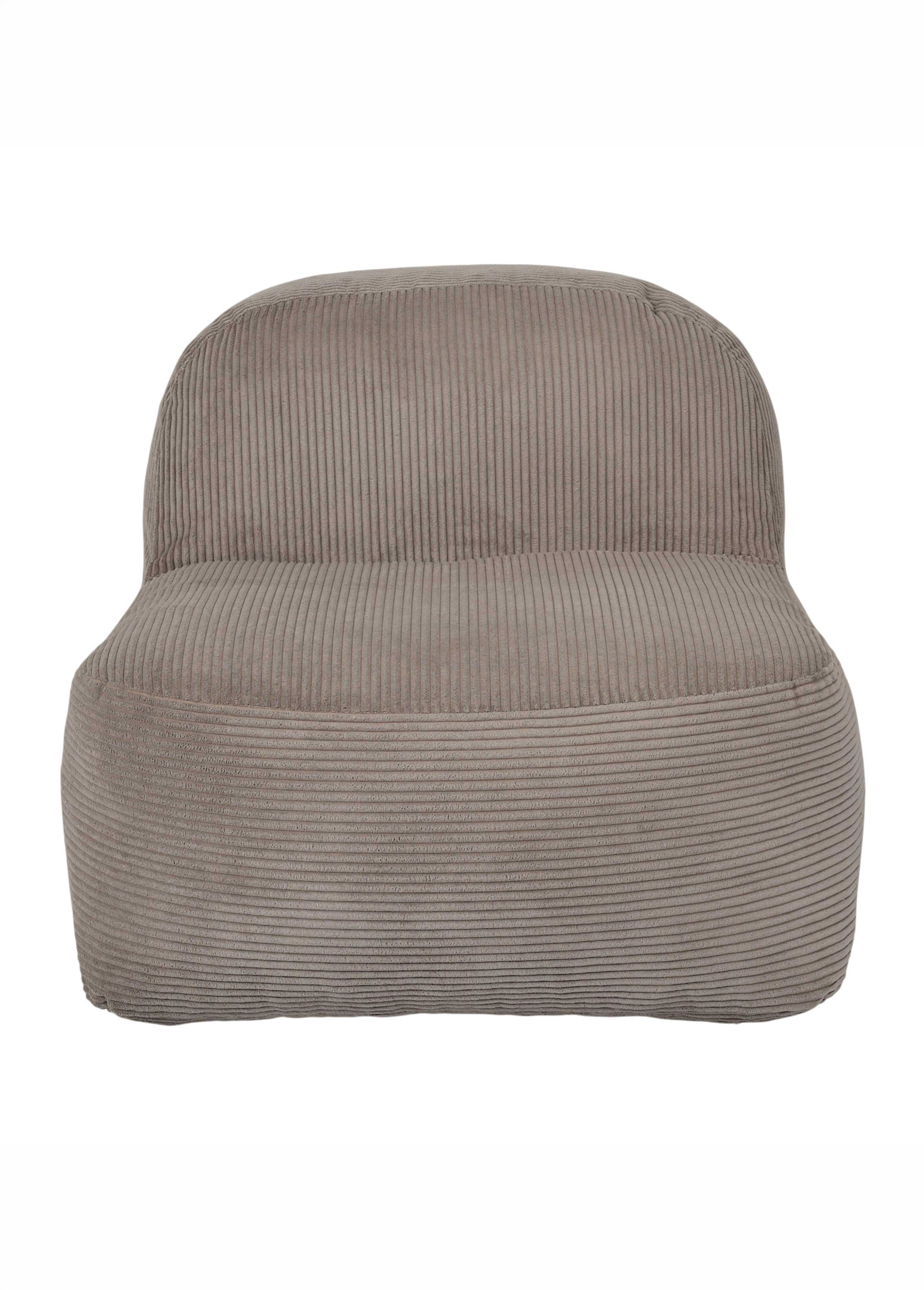 Fauteuil sous vide velours cotelé SCOTT MARRON CMP-HD7901 DE1
