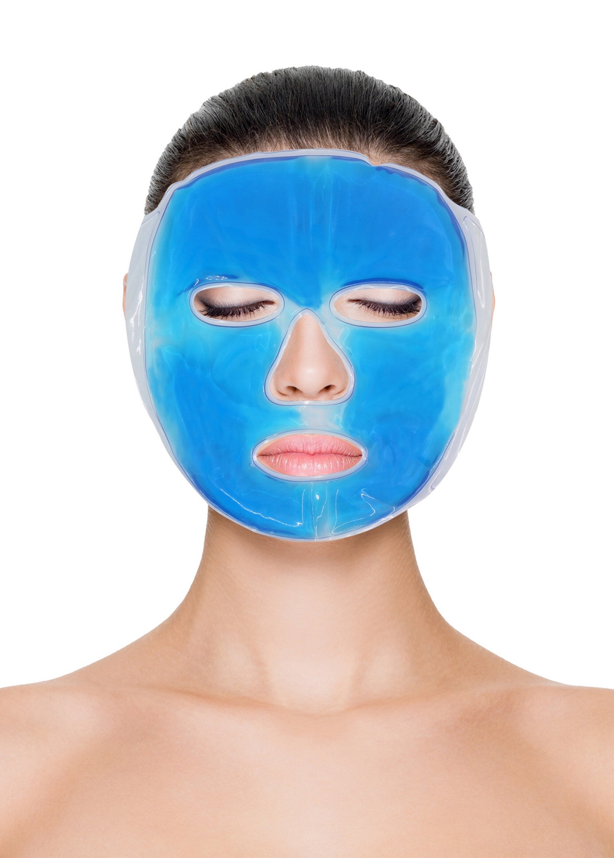 Masque gel réutilisable froid / chaud Bleu ZENMASQUEGEL FA1