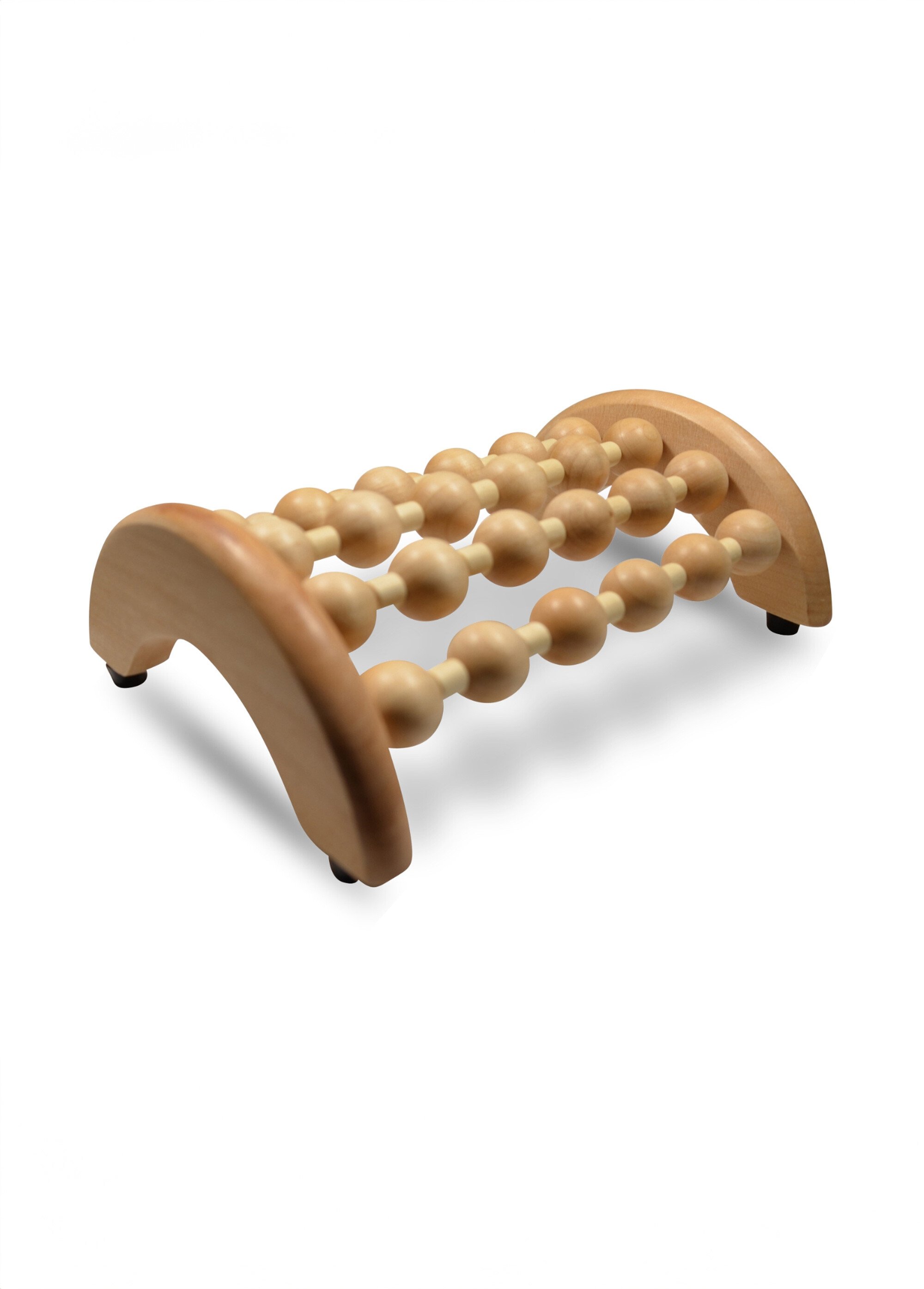 Masseur de pied en bois réflexologie Beige ZENMASSAGEPIED FA1