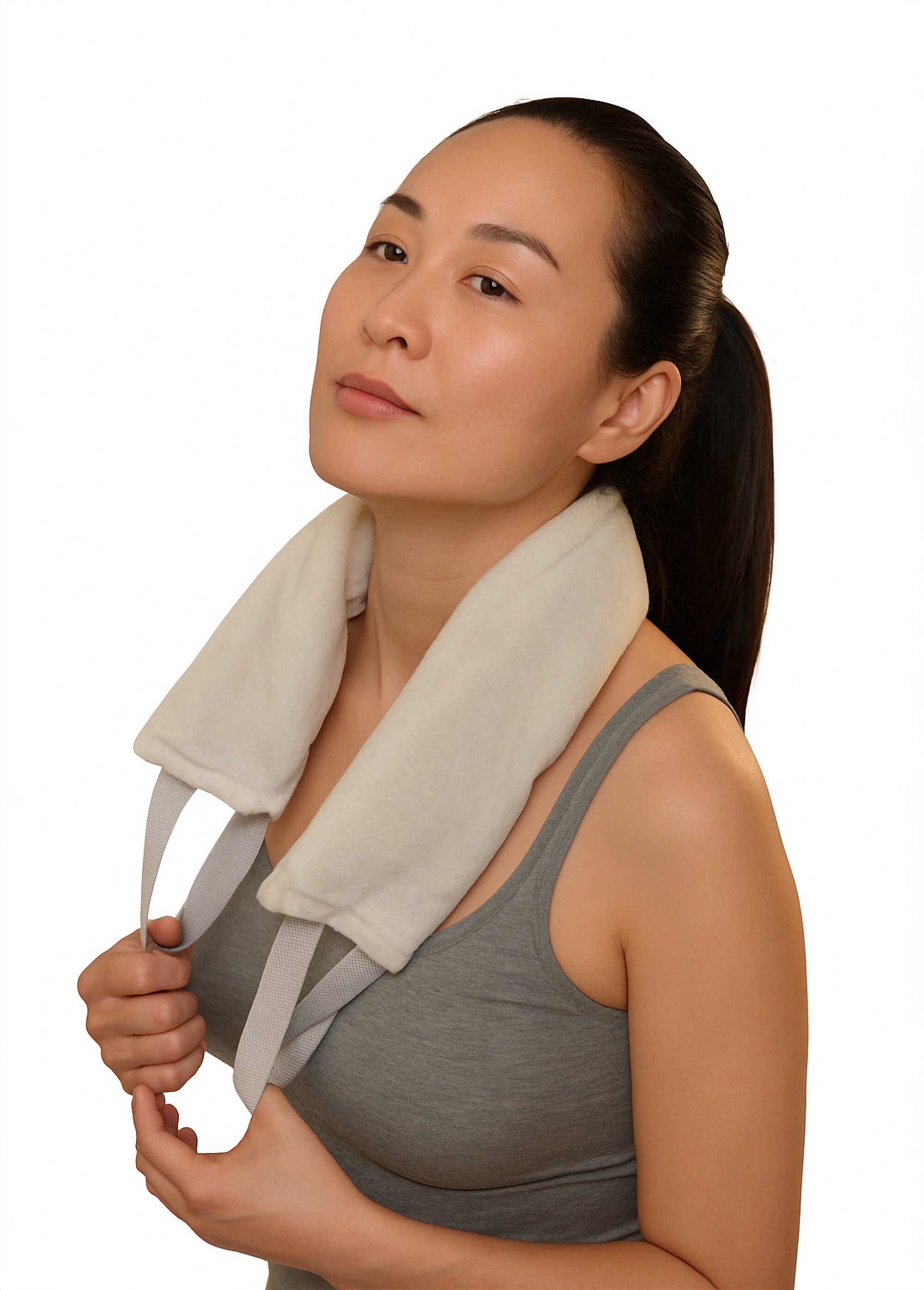 Bande relaxante épaules et cervicale Beige ZENCERVICALE FA1
