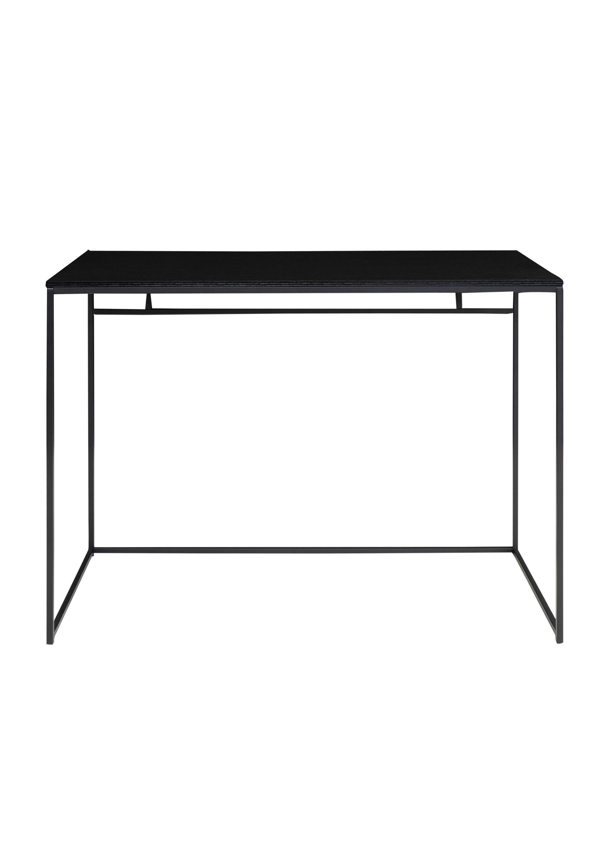 Bureau haut style épuré, acier foncé NOIR HN-2402050 DE1