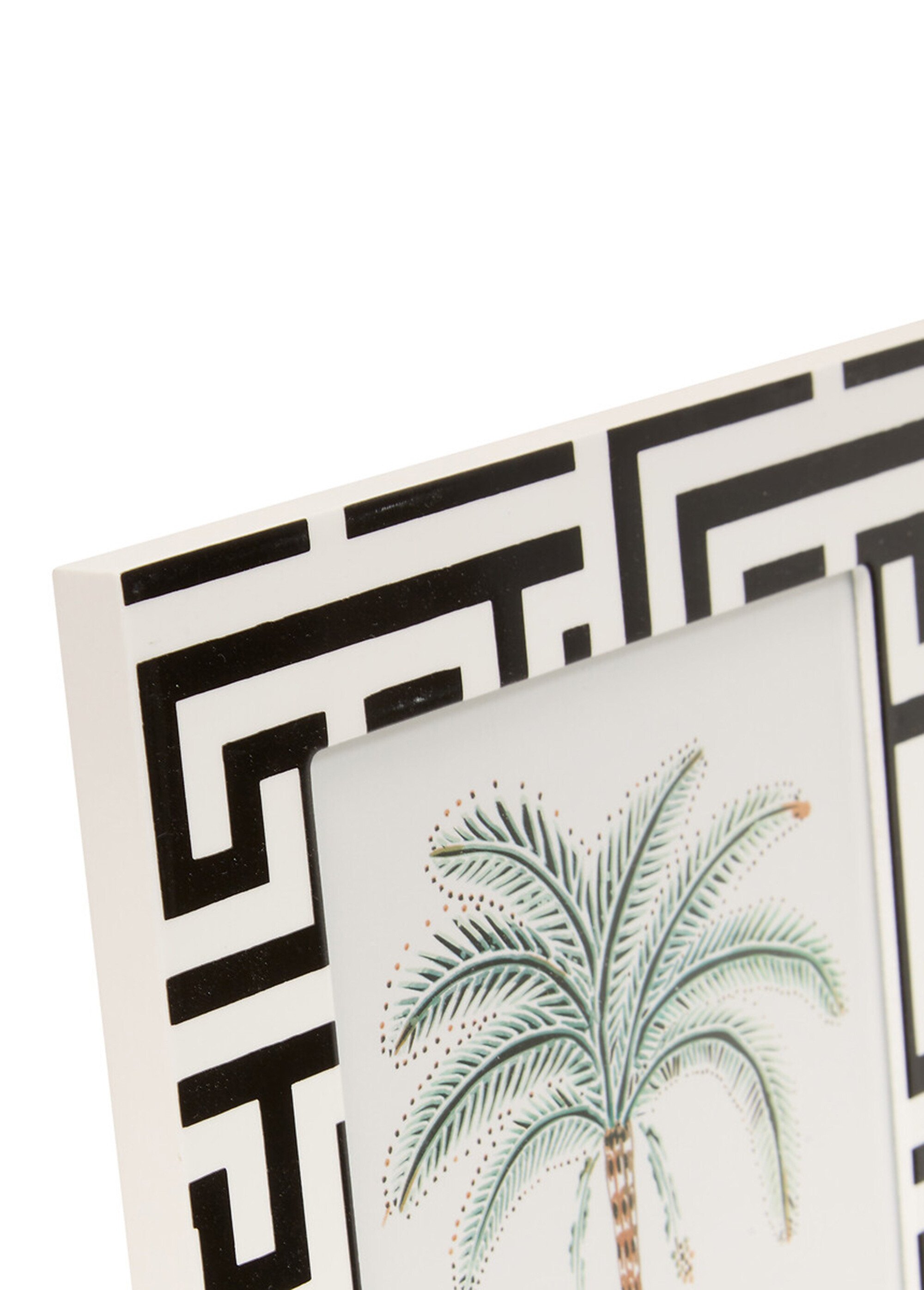 Cadre à poser, contour motif géométrique