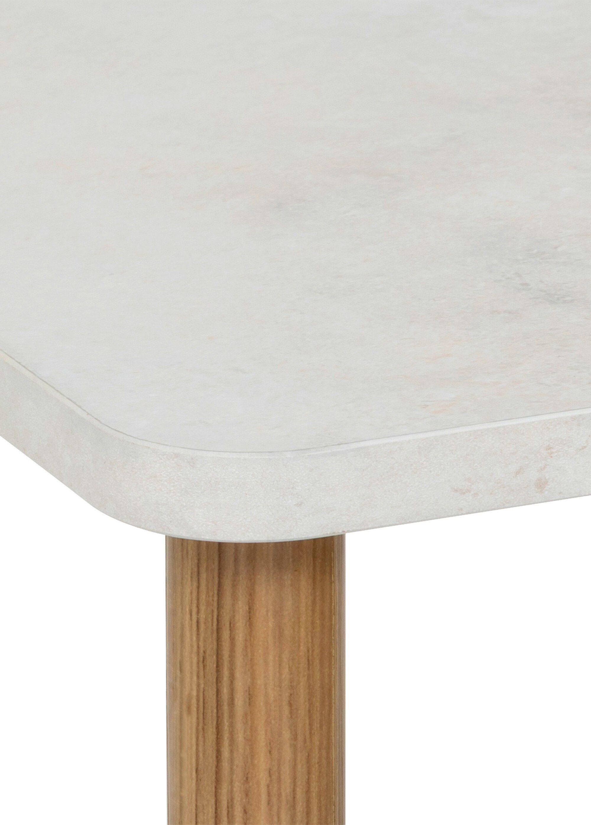 Etagère rectangle sur pieds, 3 niveaux BEIGE JJA-212853 DE1