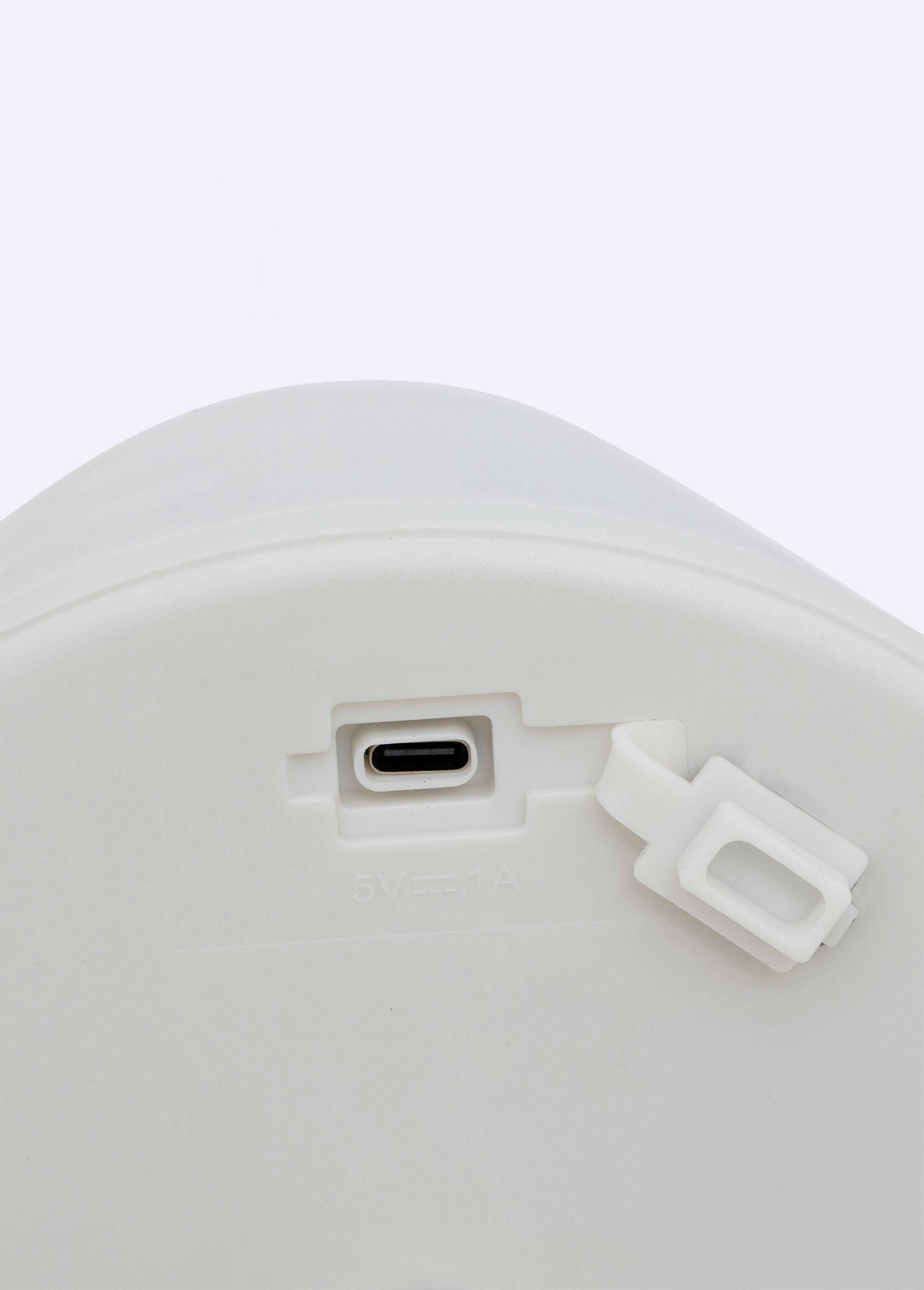 Lampadaire USB d'extérieur, pied acier