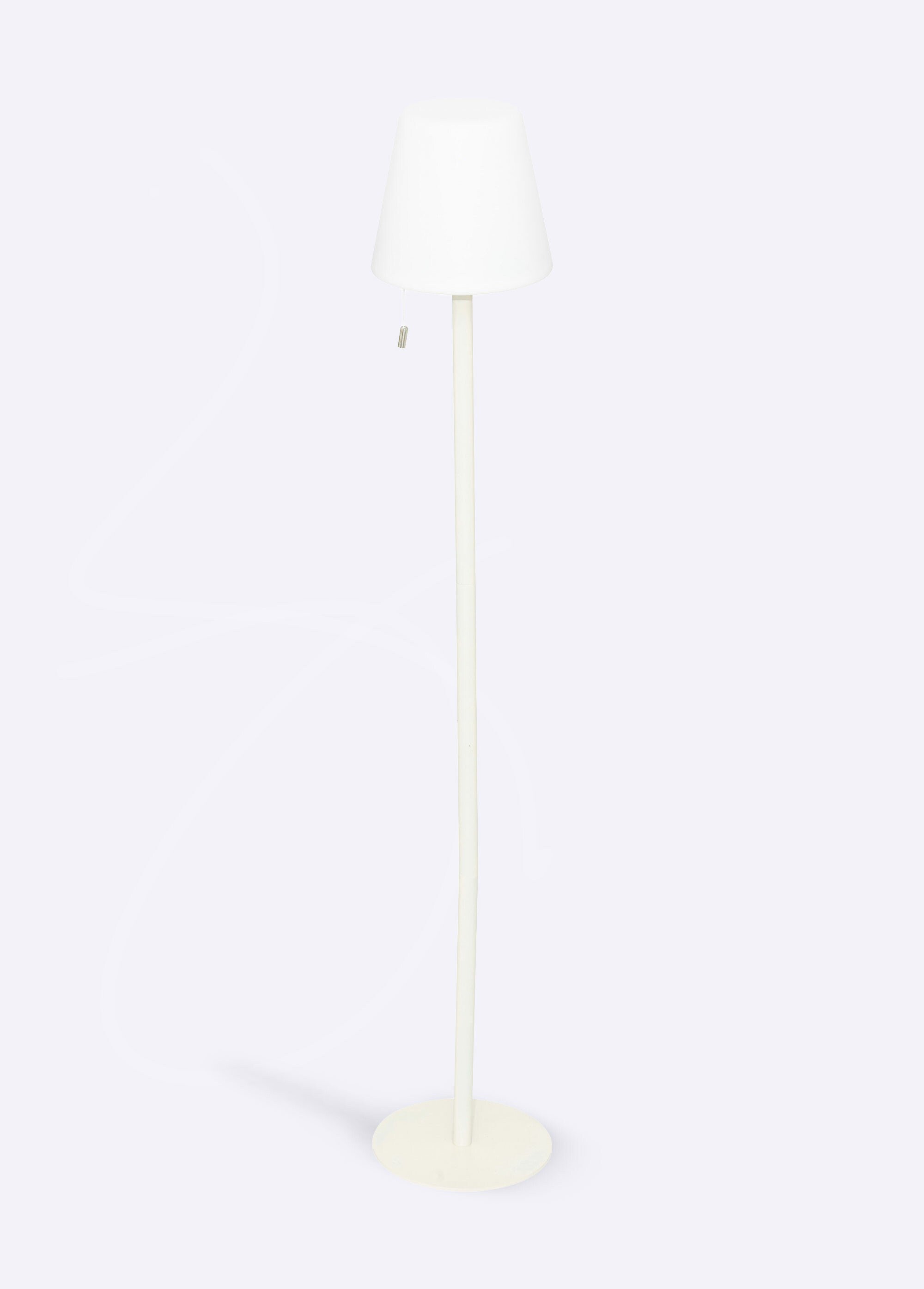 Lampadaire USB d'extérieur, pied acier GRIS JJA-200079 FA1