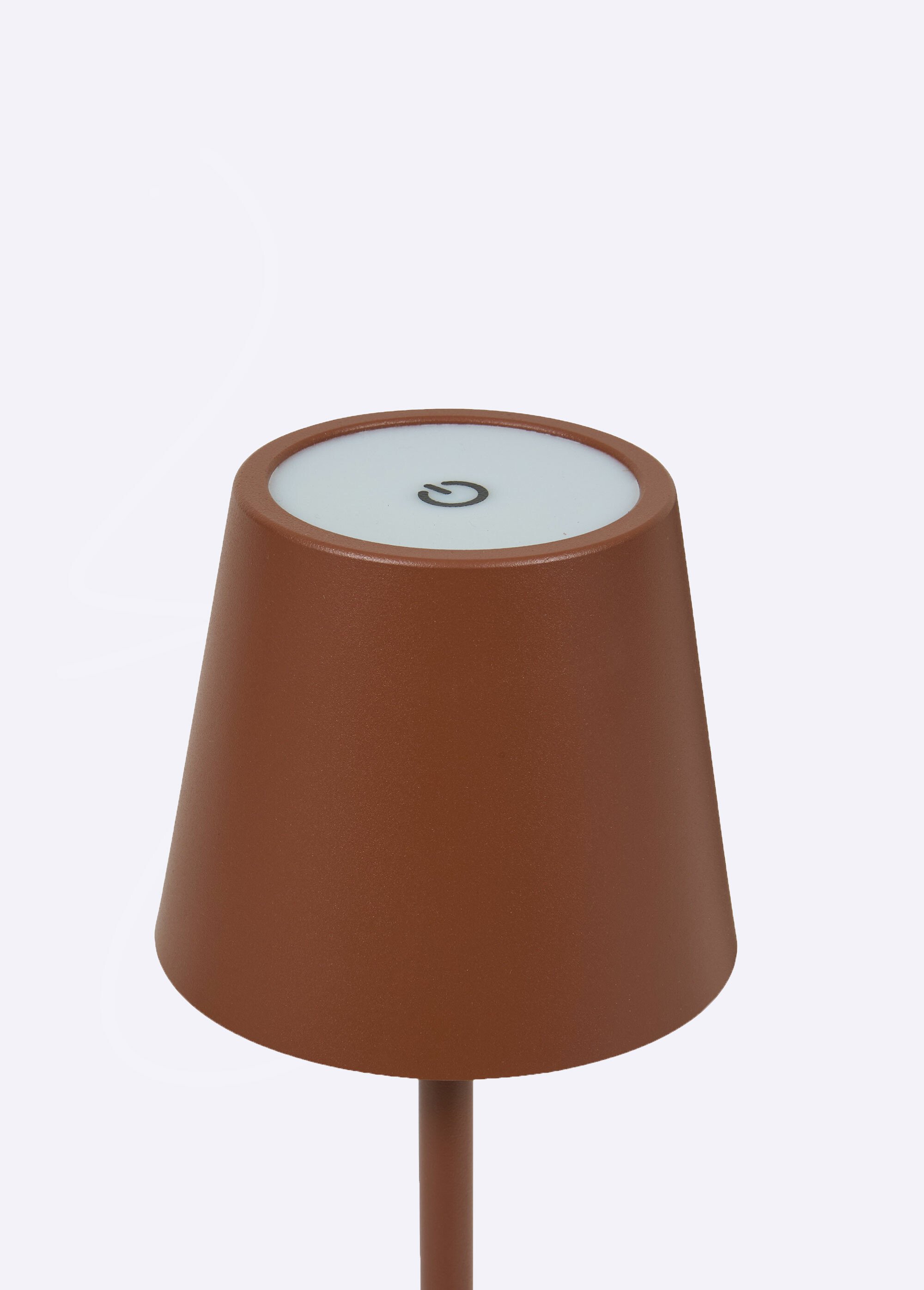 Lampe USB d'extérieur à LED, pied acier