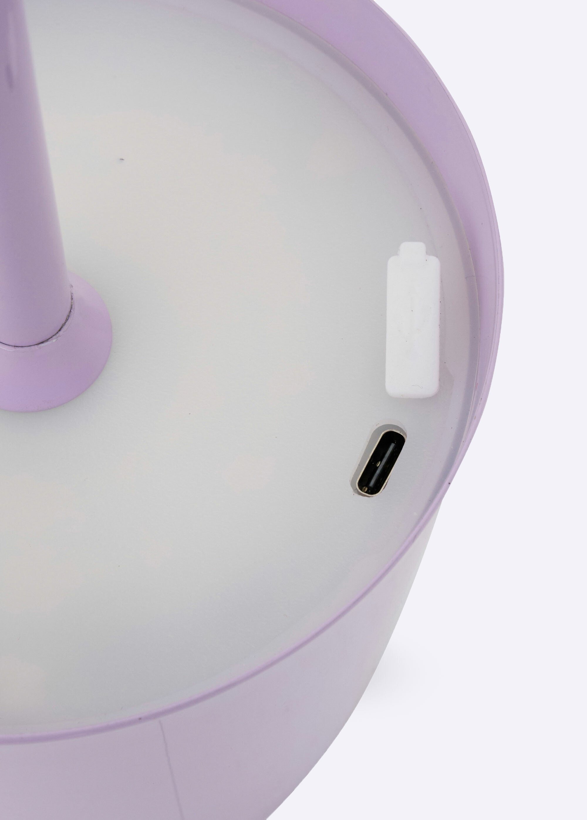 Lampe USB d'extérieur à LED, pied acier VIOLET JJA-202613C DE2