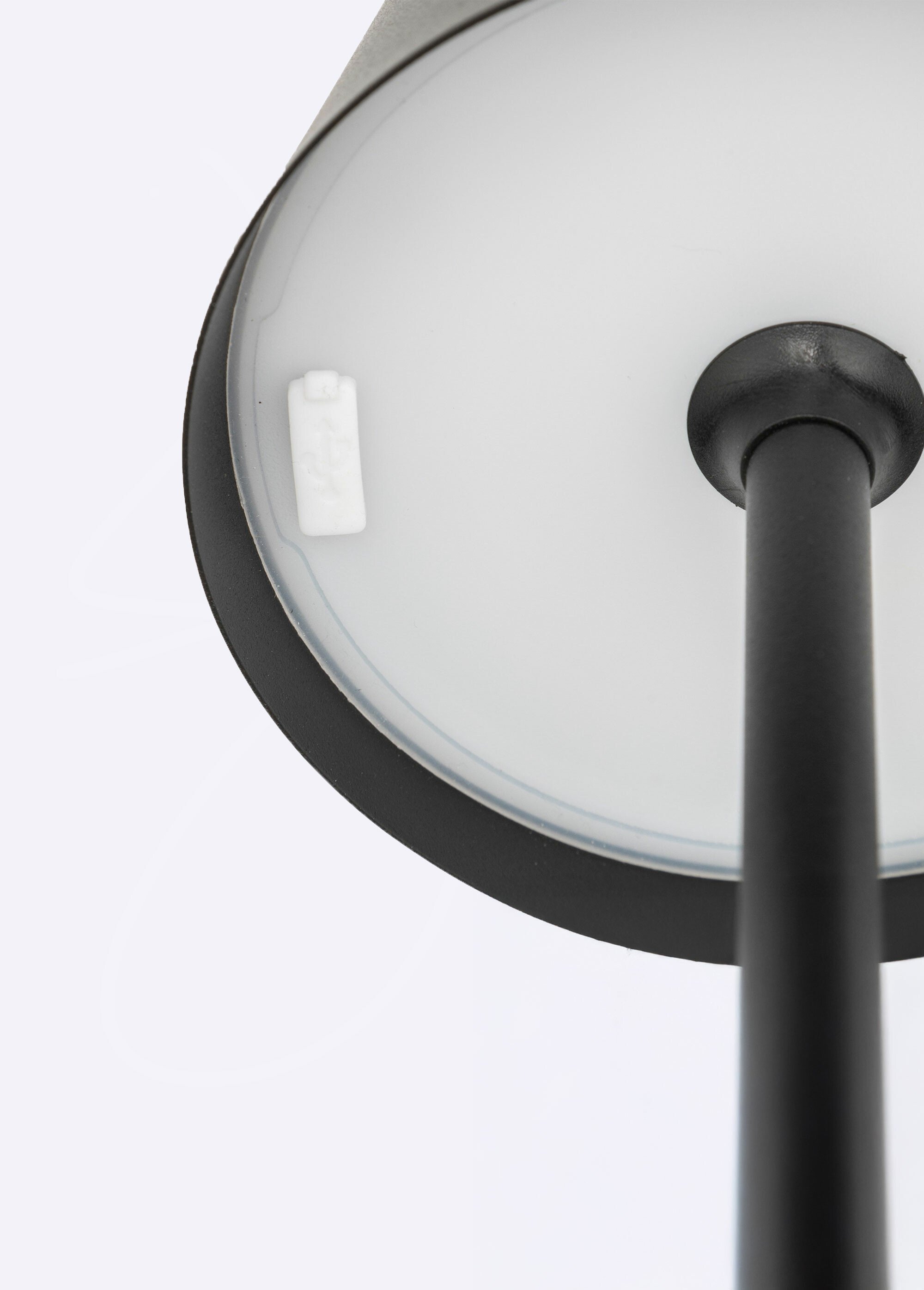 Lampe USB d'extérieur à LED, pied acier NOIR JJA-202613C DE2