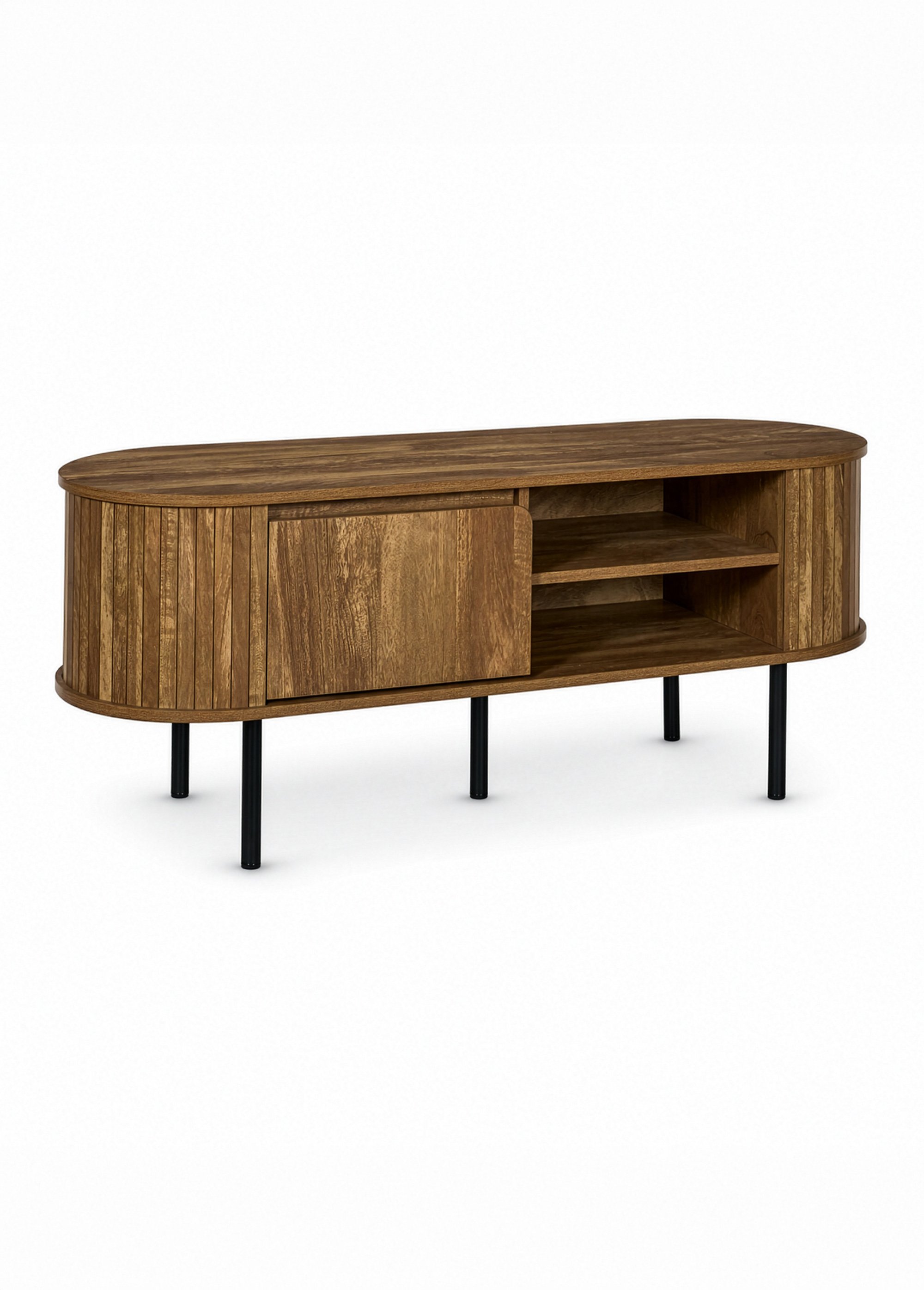Meuble TV 2 niches, 1 porte HERITAGE