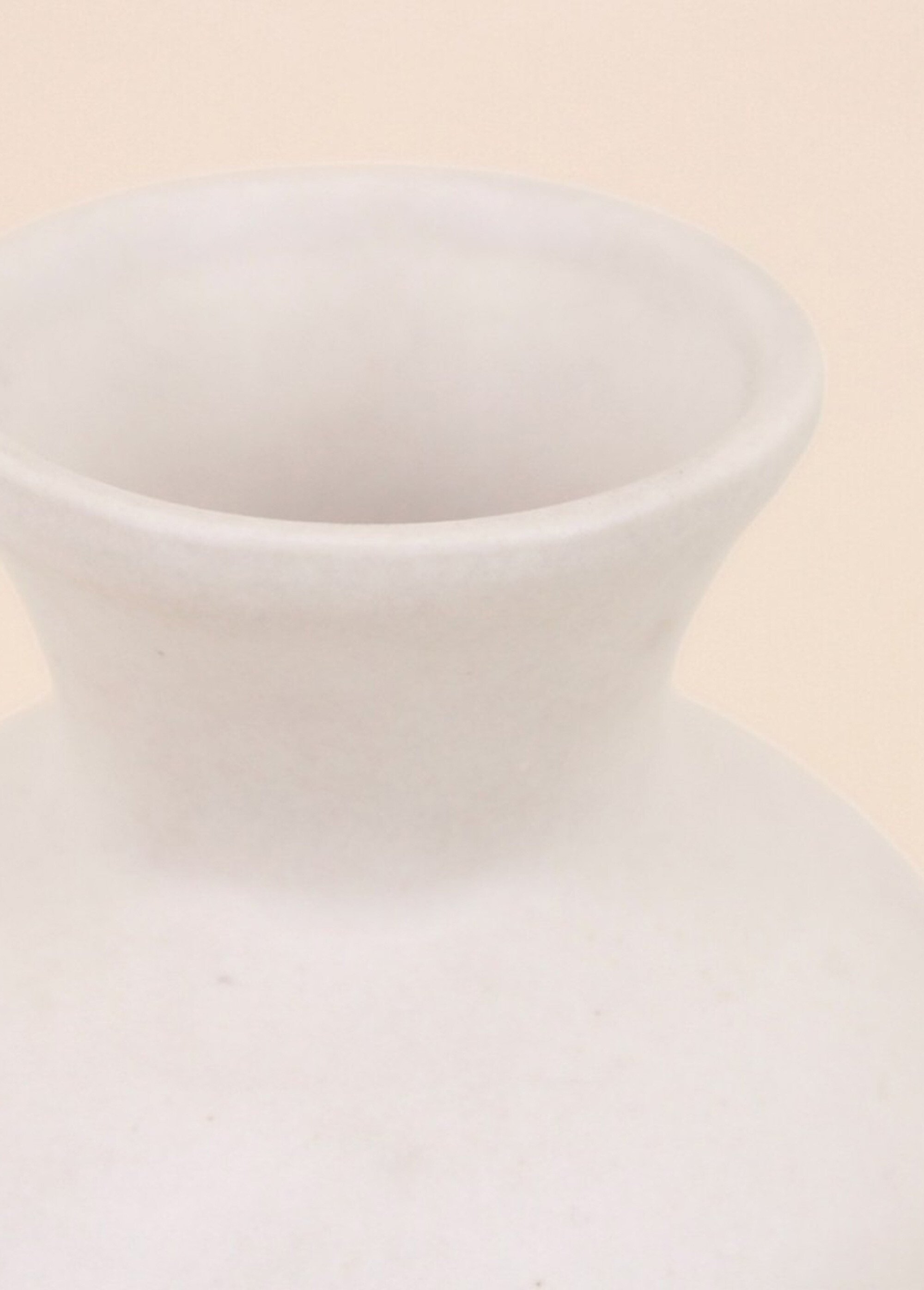 Petit vase céramique design épuré, clair Beige NOR-27747 DE1