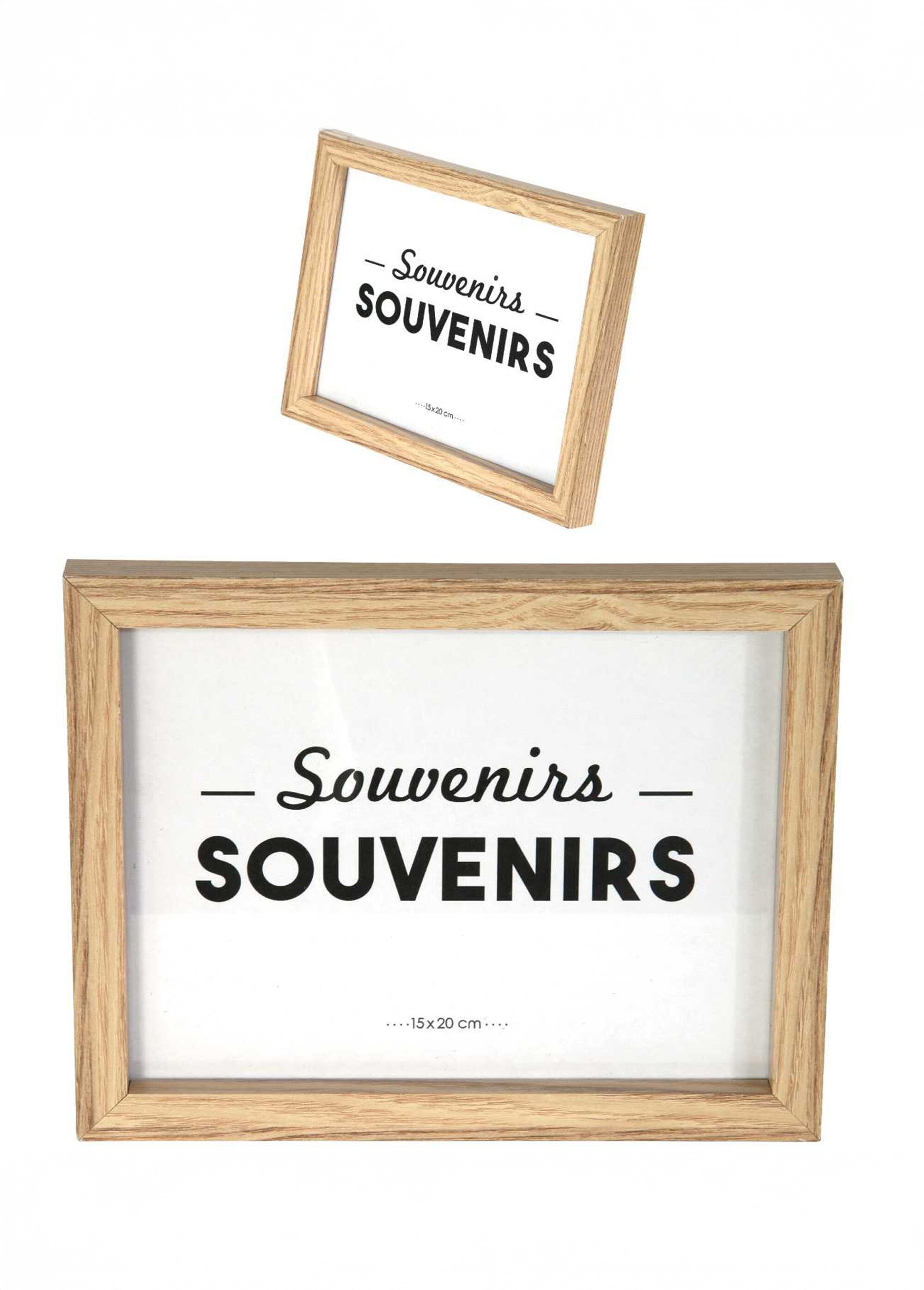 Set de cadres photos assortis en bois Beige CMP-HD4691 DE1