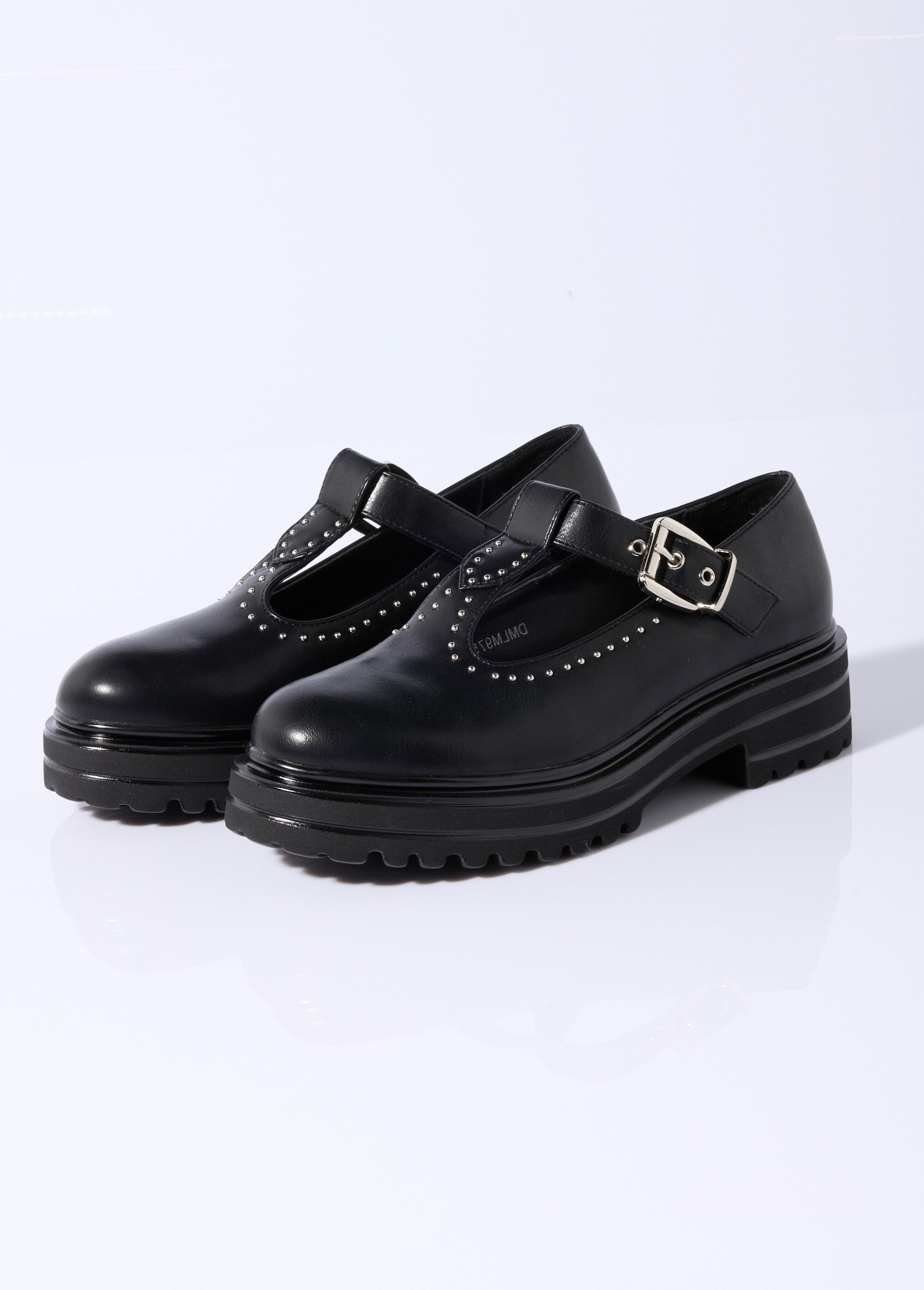 Babies compensées avec rivets style rock