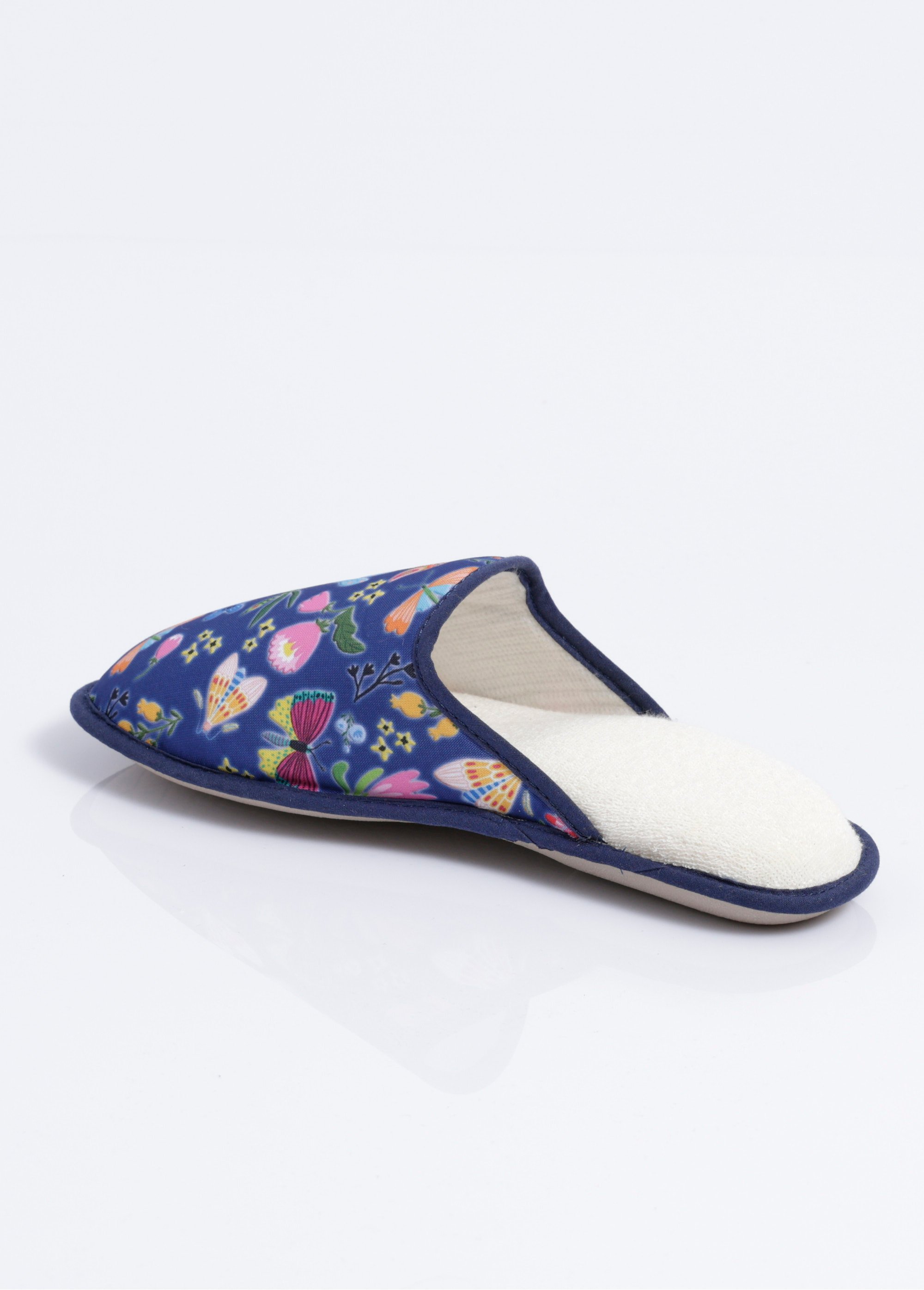 Chausson mules souples largeur confort