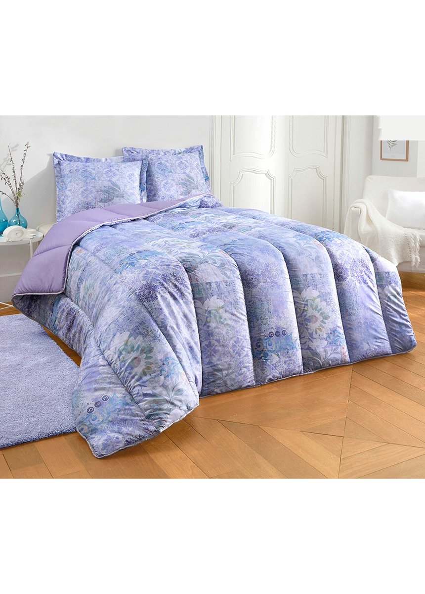 Couette microfibre double face