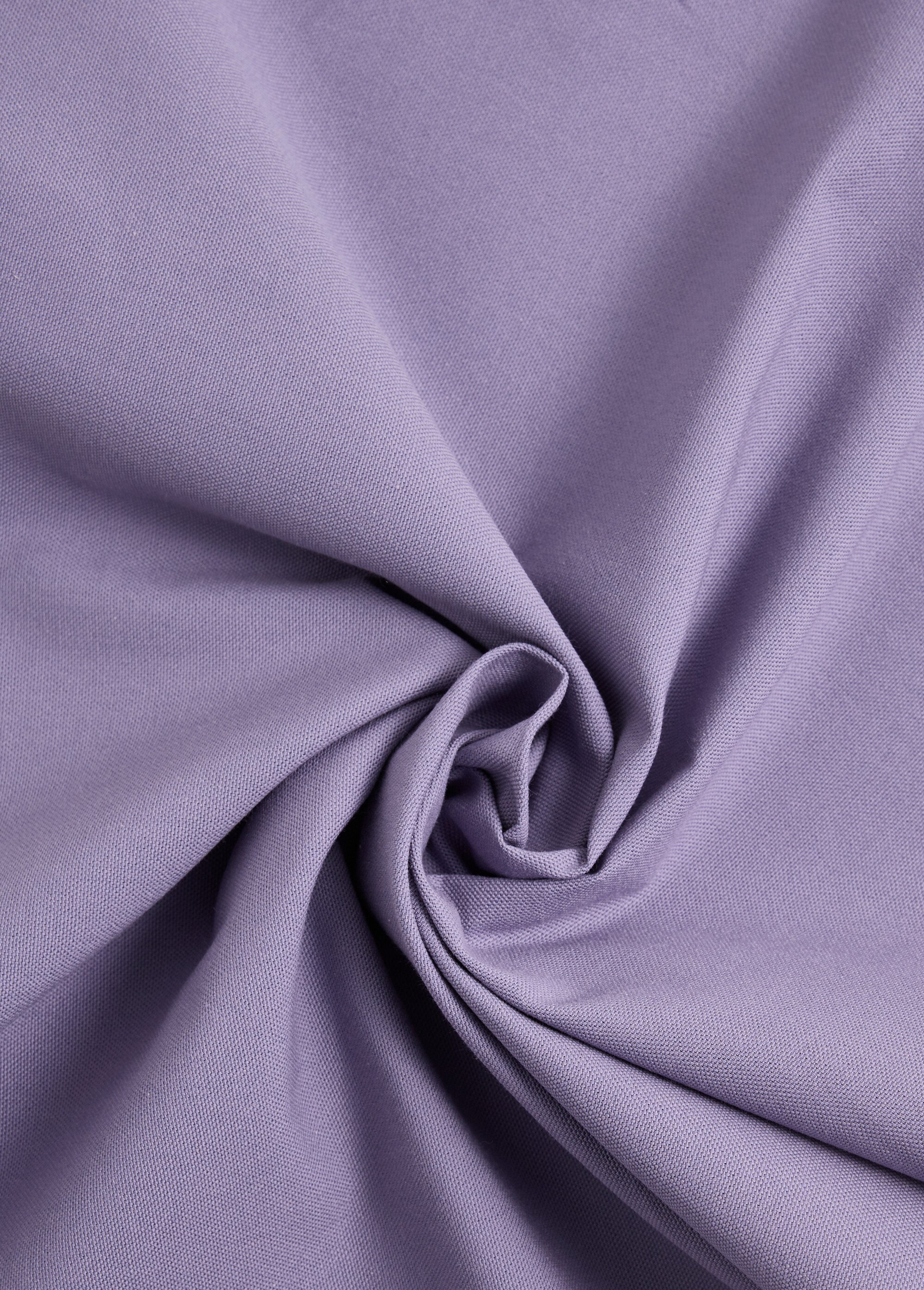 Coupon tissu natté uni pur coton VIOLET COT147329 FA1