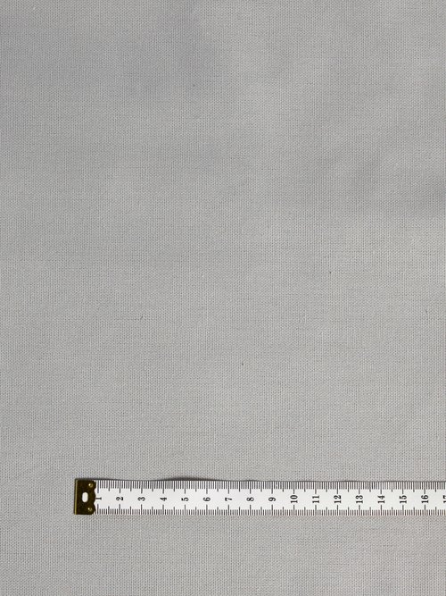 Coupon tissu natté uni pur coton VERT COT147329 DE1