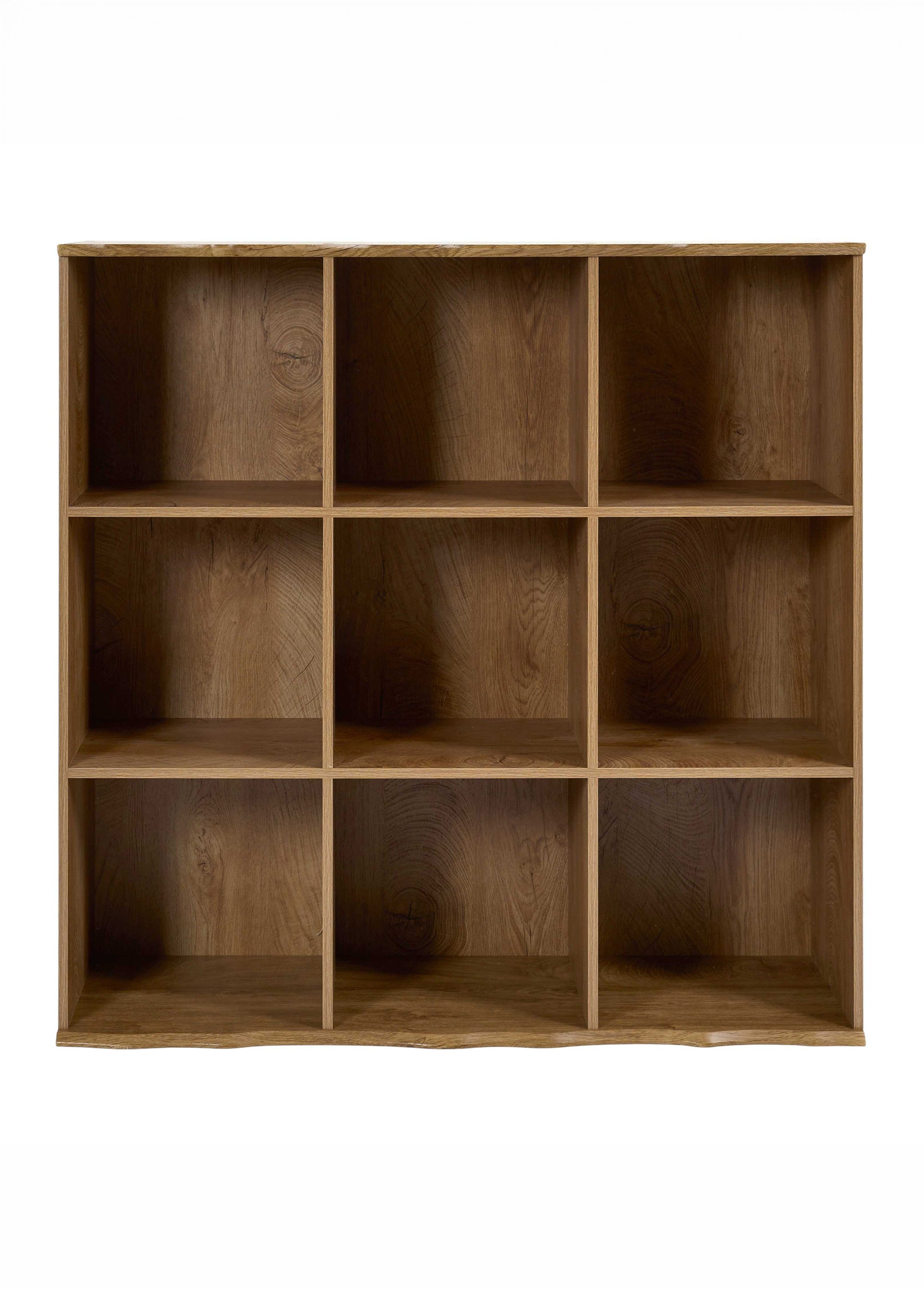 Cube de rangement en bois 9 cases FOREST MARRON CMP-HD7929 DE1