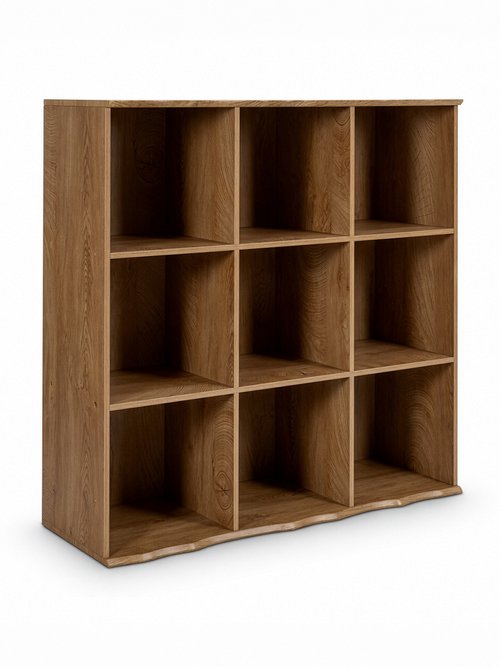 Cube de rangement en bois 9 cases FOREST MARRON CMP-HD7929 FA1