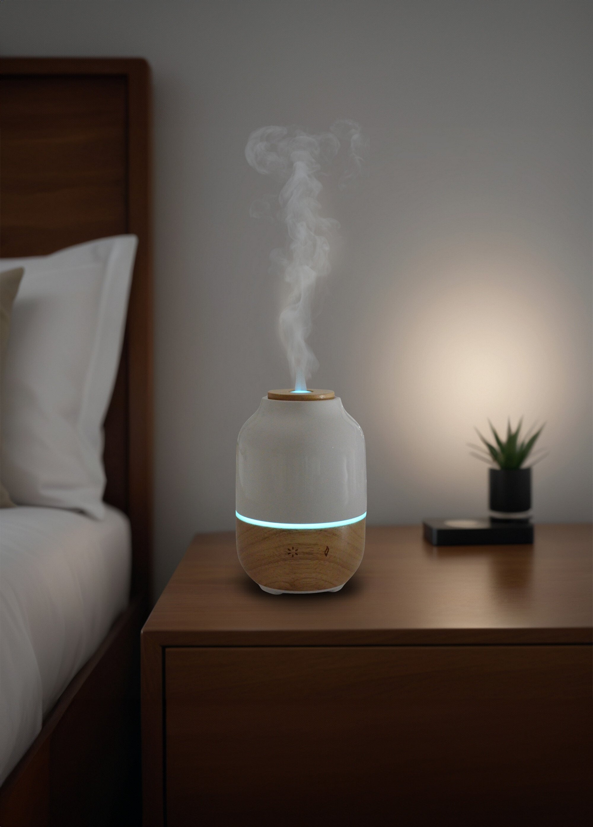 Diffuseur ultrasonique huile essentielle Beige ZENPURISIA SF1