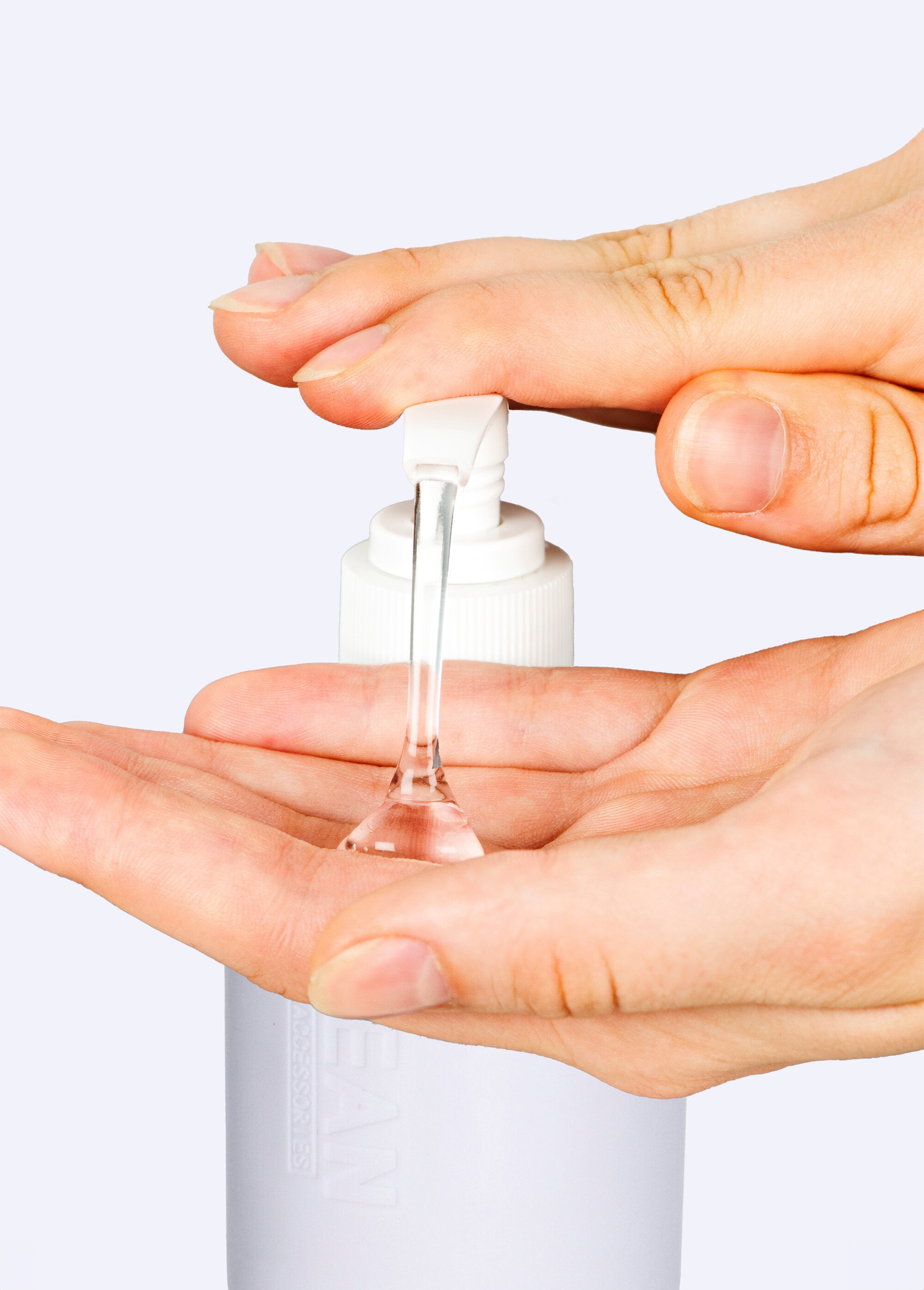 Distributeur savon liquide bambou Letters