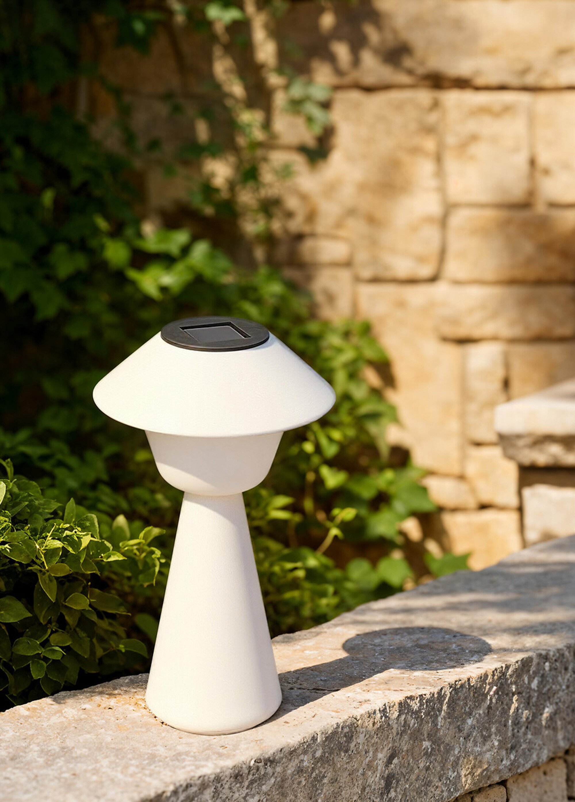 Lampe d'extérieur à énergie solaire BEIGE JJA-213755A SI3