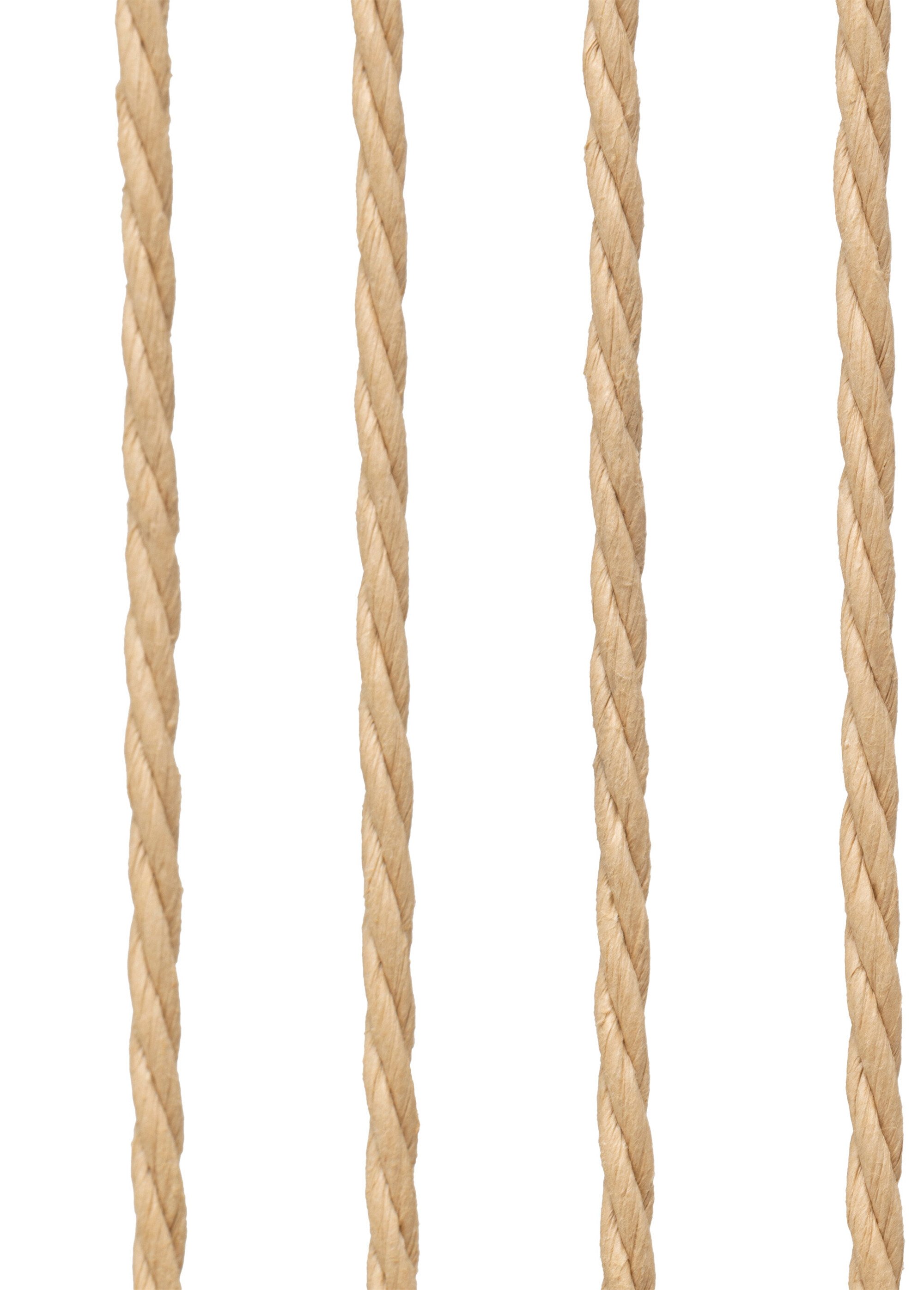 Meuble 4 niveaux aspect bois + cordes BEIGE JJA-193642 DE2