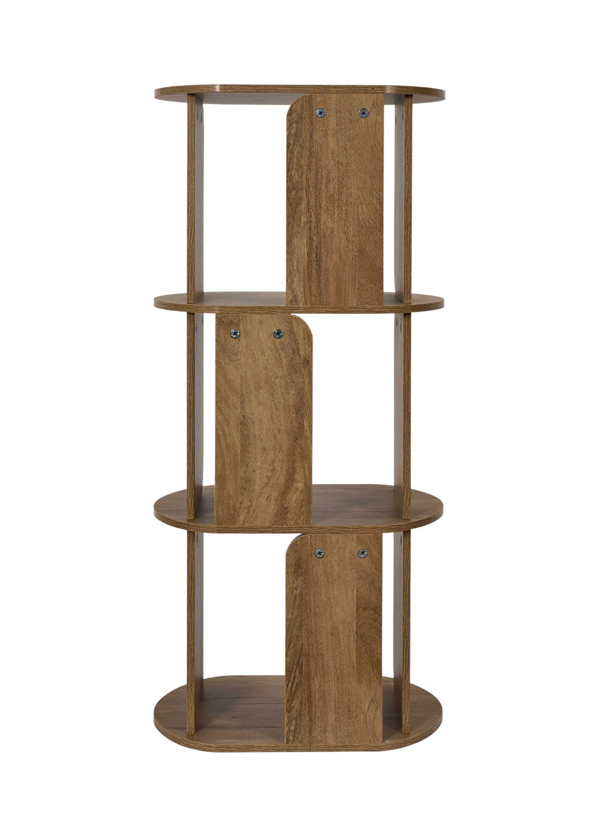 Meuble de rangement 3 niveaux HERITAGE MARRON CMP-HD7908 DO1