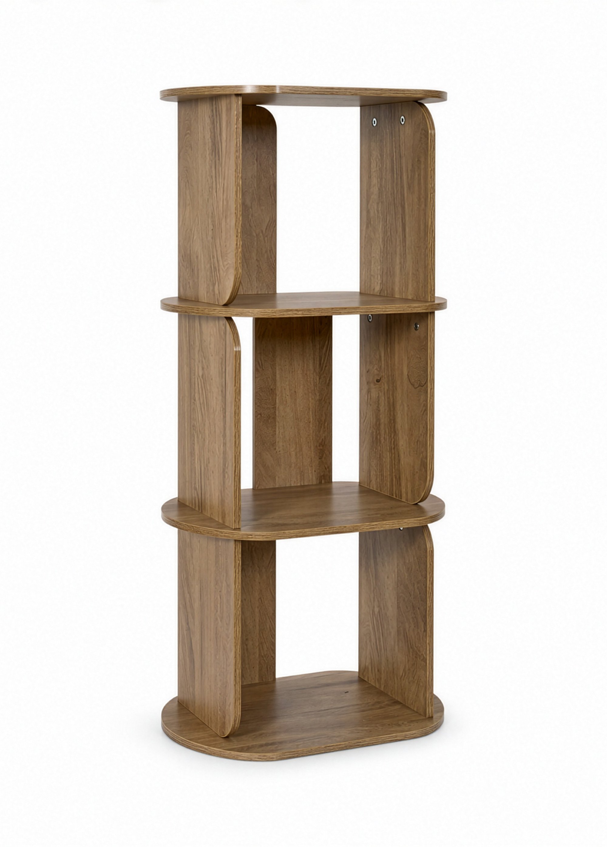 Meuble de rangement 3 niveaux HERITAGE MARRON CMP-HD7908 FA1
